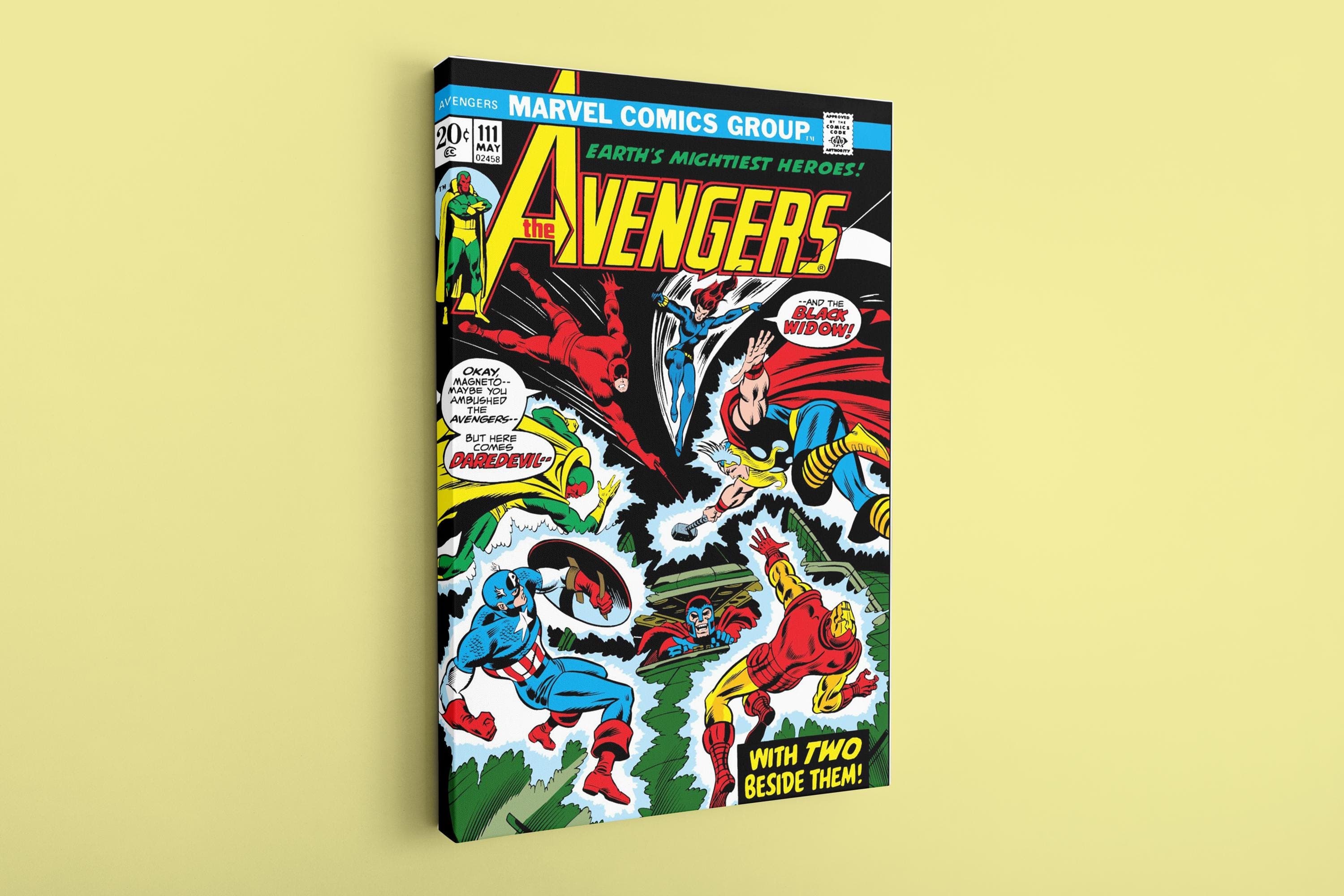 Super Hero Canvas, Captain America Canvas, Iron Man Comics Canvas,Comic Art Print,Comic Covers, Cartoon Art Picture,Wall Decor,Thor Wall Art