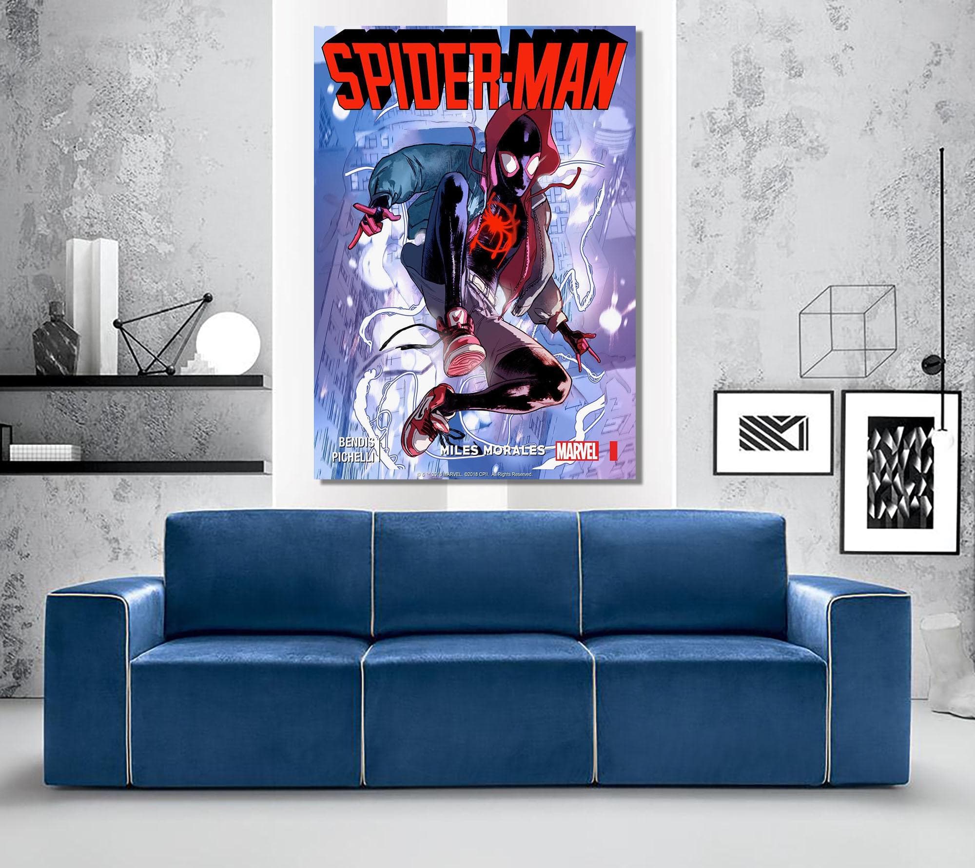 Spiderman Comic Book Canvas Art: Superhero Wall Decor - image 3