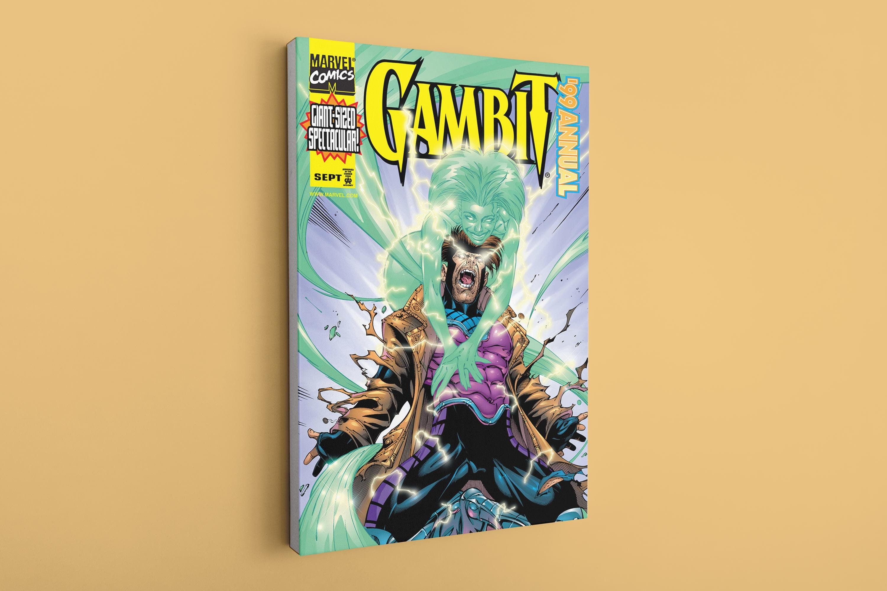 X-Men Canvas, Gambit And Rogue Canvas, X-Men Comics Canvas, Comic Art Print,X-Men Comic Covers,Cartoon Art Picture,Wall Decor,X-Men Wall Art - image 3