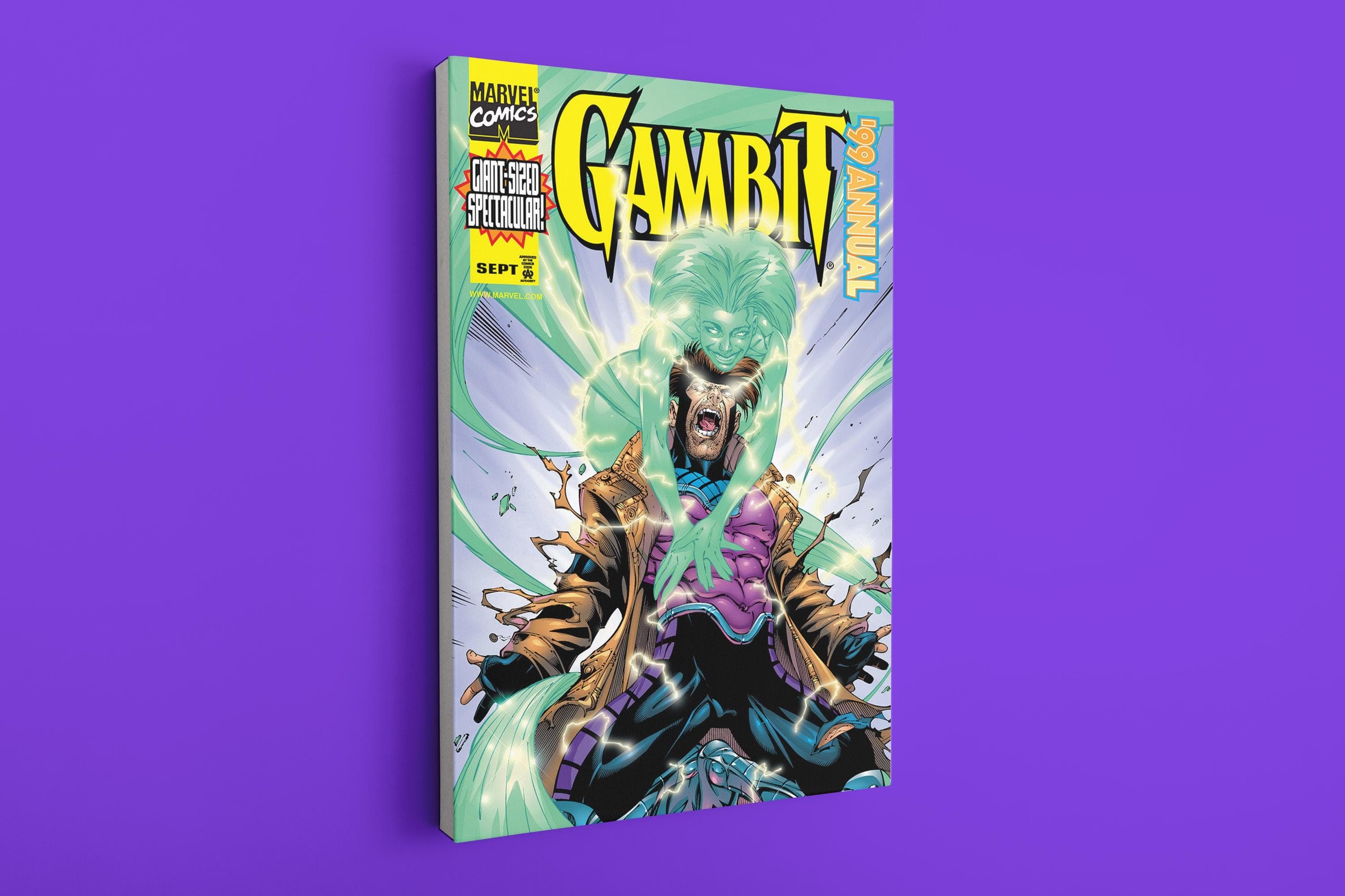 X-Men Canvas, Gambit And Rogue Canvas, X-Men Comics Canvas, Comic Art Print,X-Men Comic Covers,Cartoon Art Picture,Wall Decor,X-Men Wall Art - image 5