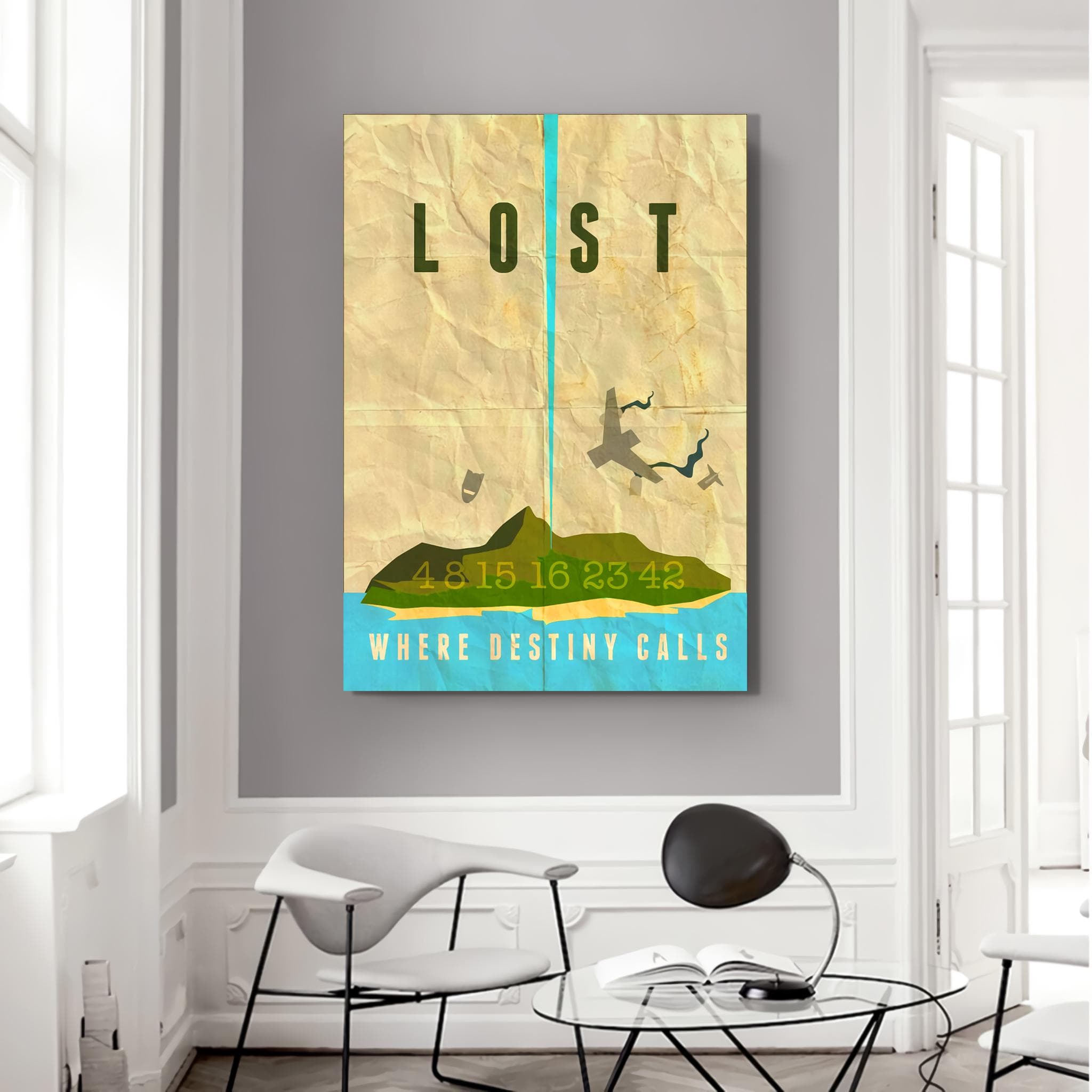 Lost TV Series Poster: Destiny Calls Canvas Art Print - image 3