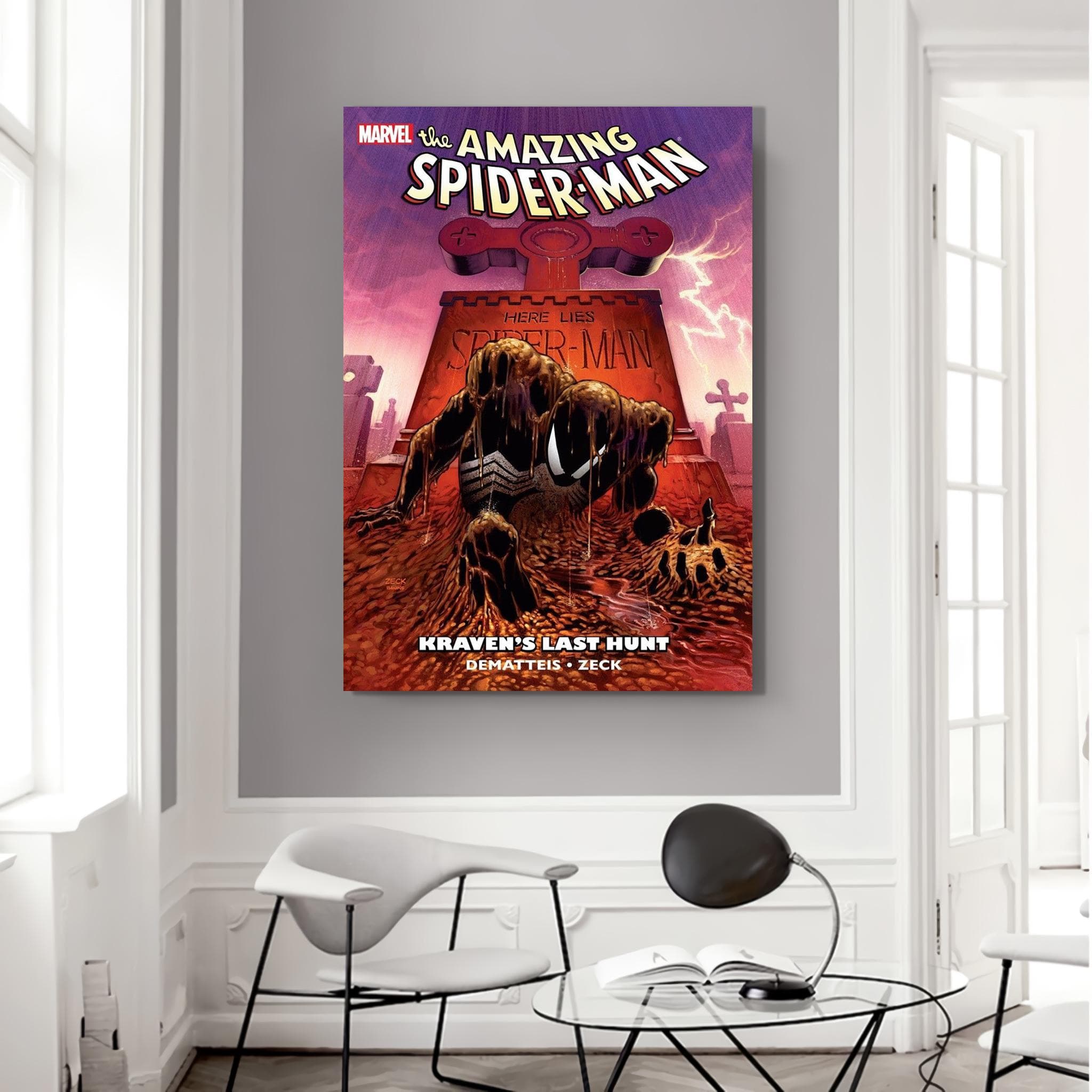 Comic Cover Canvas,Amazing Spider Man Canvas, Spider Art,  Super Heroes Wall Art, Canvas Art, Customizable Canvas, Special Size Canvas - image 3