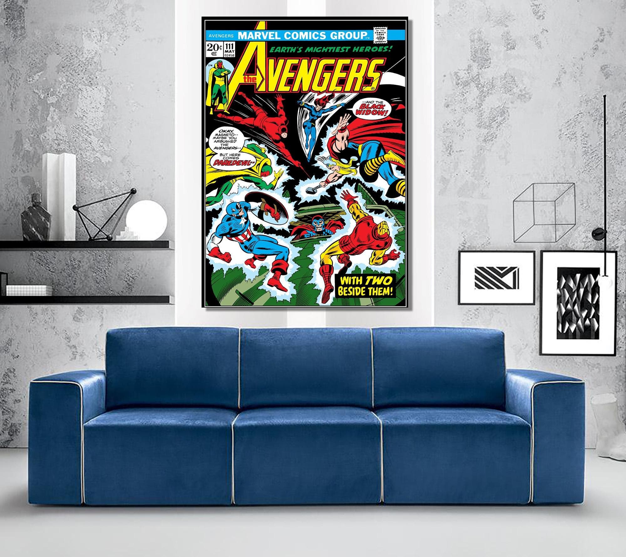 Super Hero Canvas, Captain America Canvas, Iron Man Comics Canvas,Comic Art Print,Comic Covers, Cartoon Art Picture,Wall Decor,Thor Wall Art - image 5