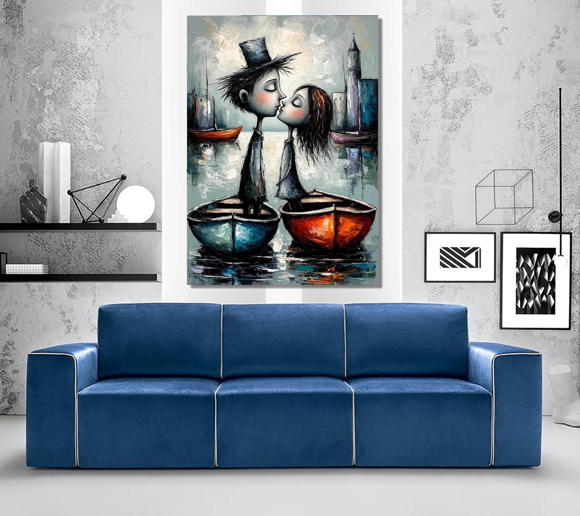 Love Themed canvas, Oil Painting Art,Canvas Gift, Canvas Art, Love Wall Art,Personalized Tables, Custom Gift - image 4