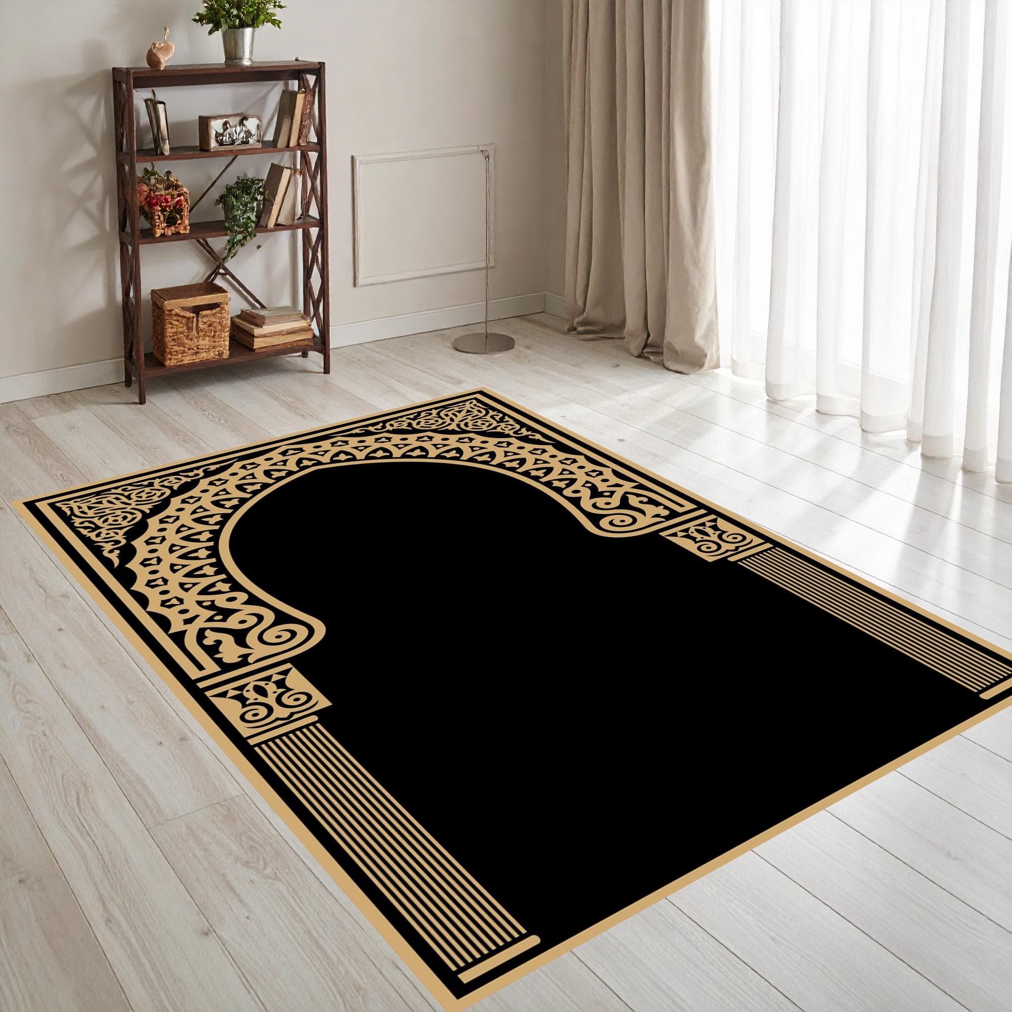 Islamic Prayer Rug, Muslim prayer Mat, Spiritual Decor, Best Gift, Non-Slip Prayer Mat, Spiritual Life Mat