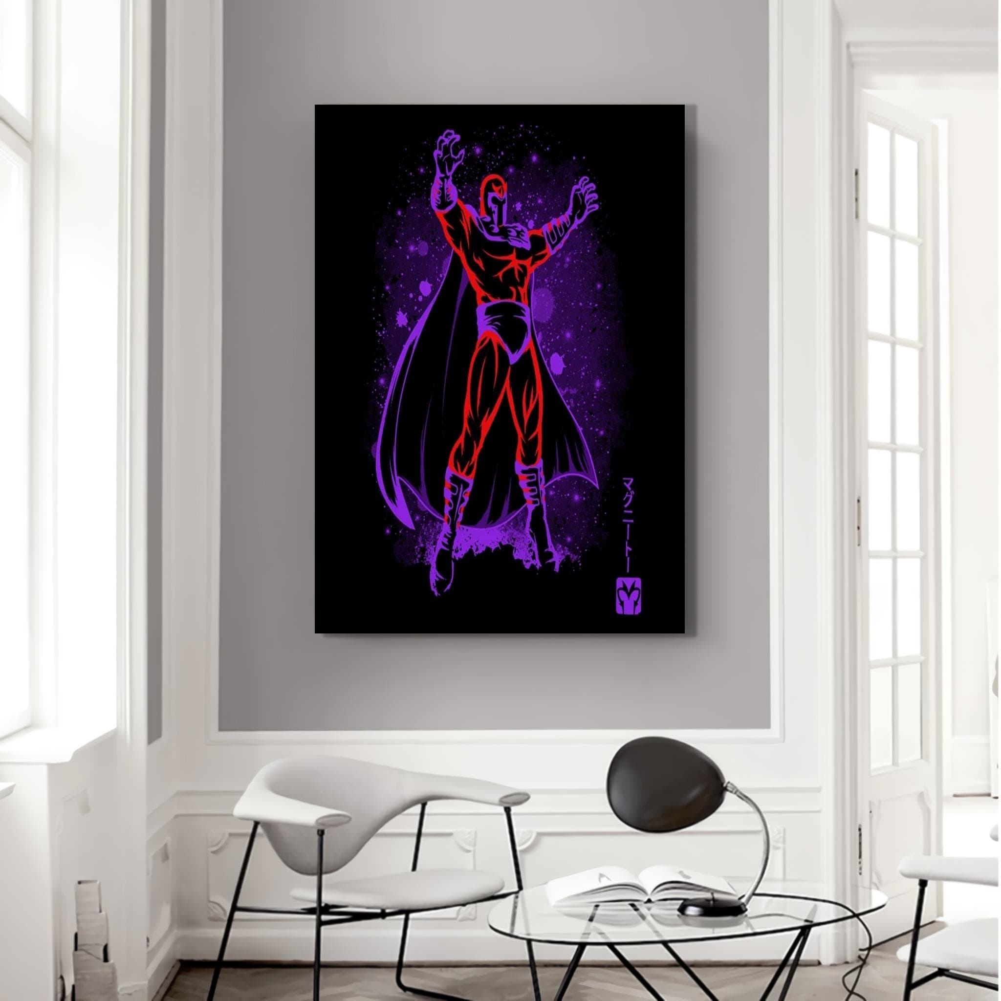 Magneto Comic Art Canvas Print: X-Men Wall Decor - image 3