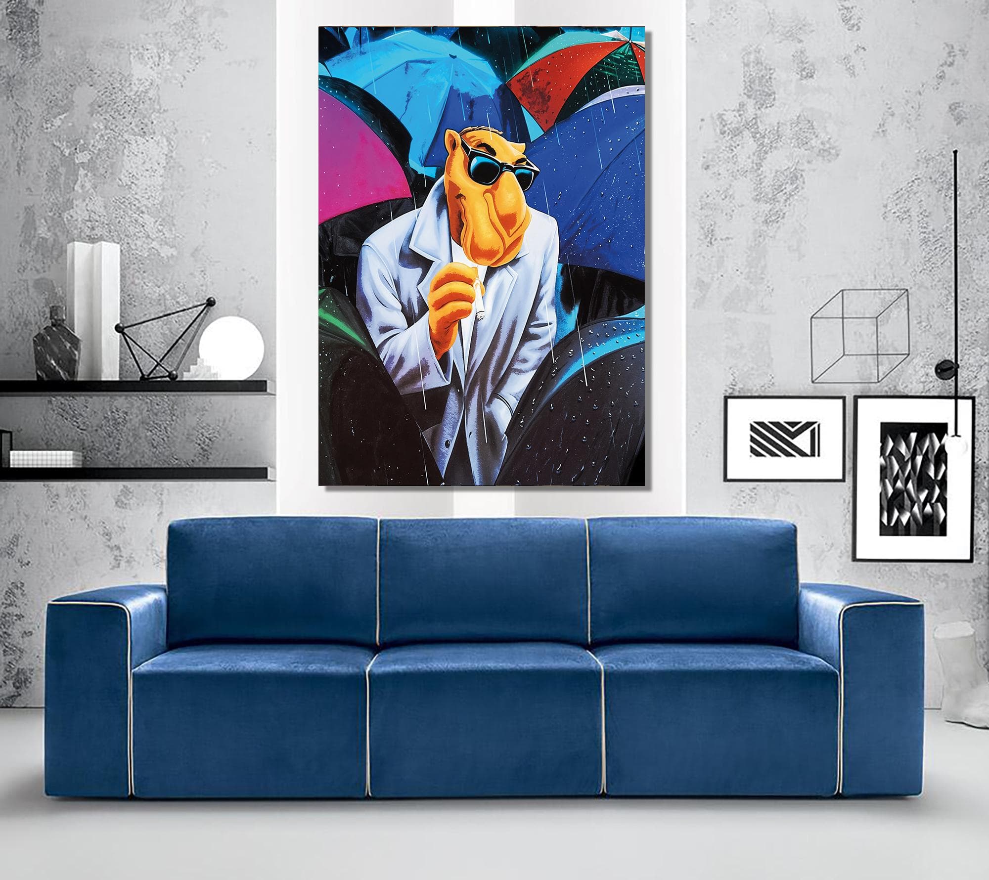 Camel Canvas Print: Comic Cartoon Animal Art, Wall Decor - image 5