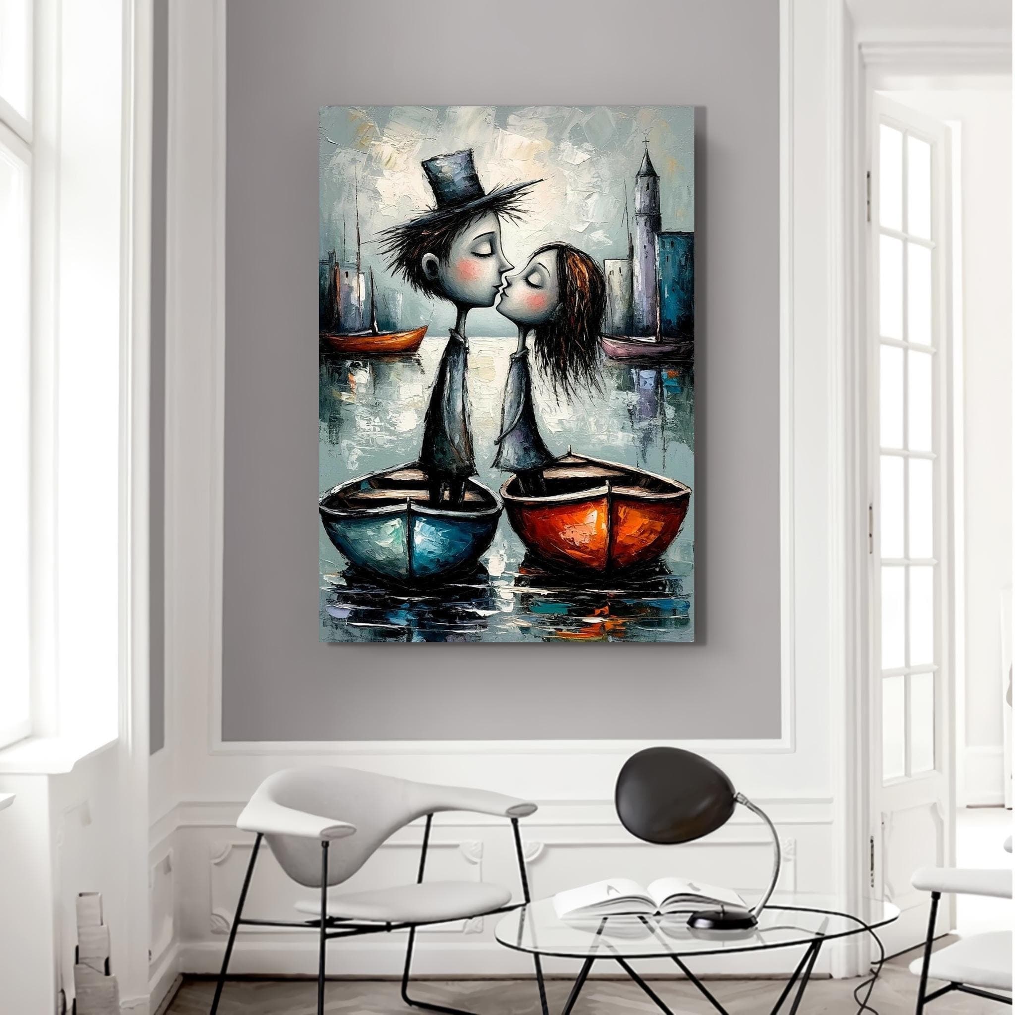 Love Themed canvas, Oil Painting Art,Canvas Gift, Canvas Art, Love Wall Art,Personalized Tables, Custom Gift