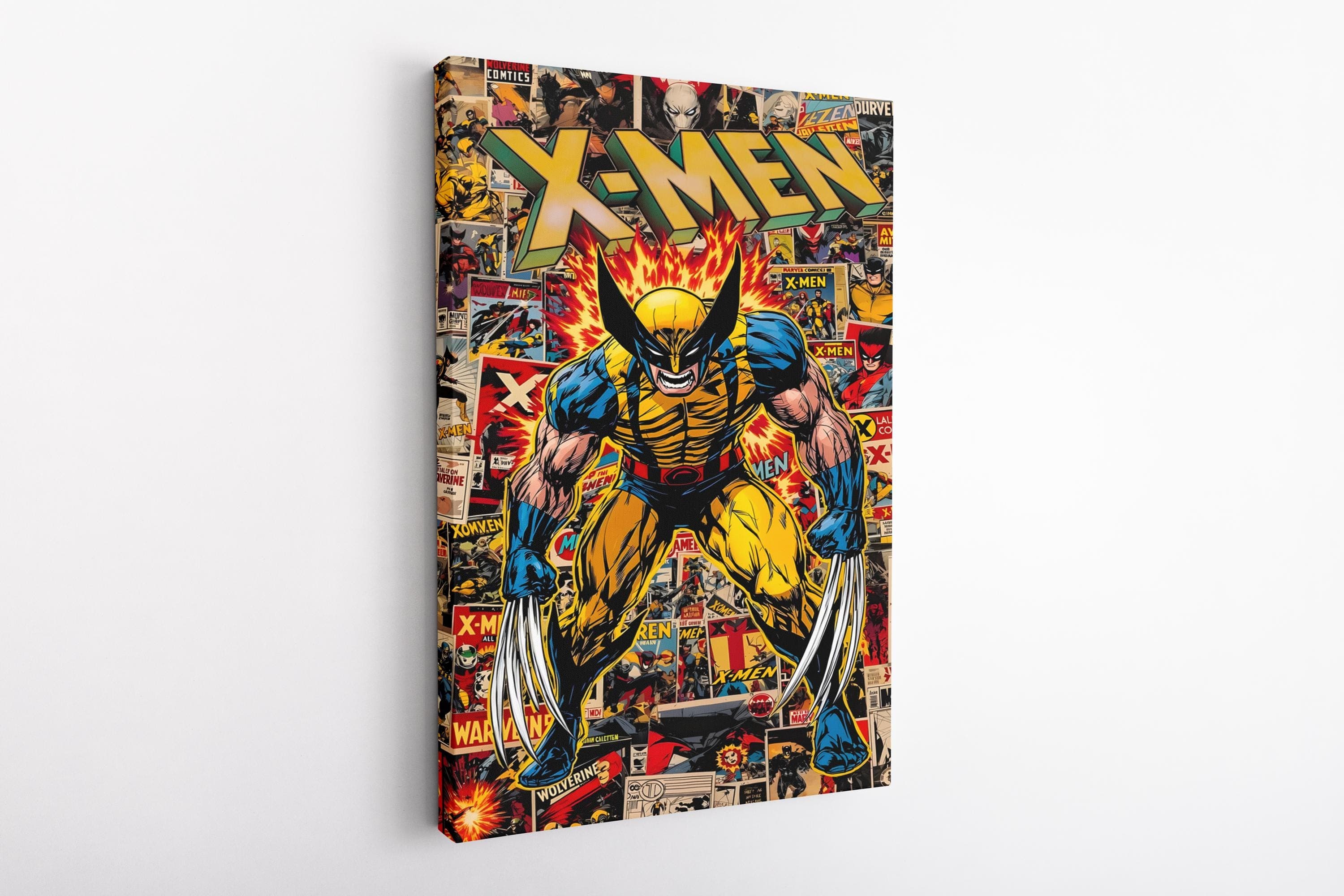 X-Men Comic Book Canvas Art Print: Superhero Wall Decor - image 4