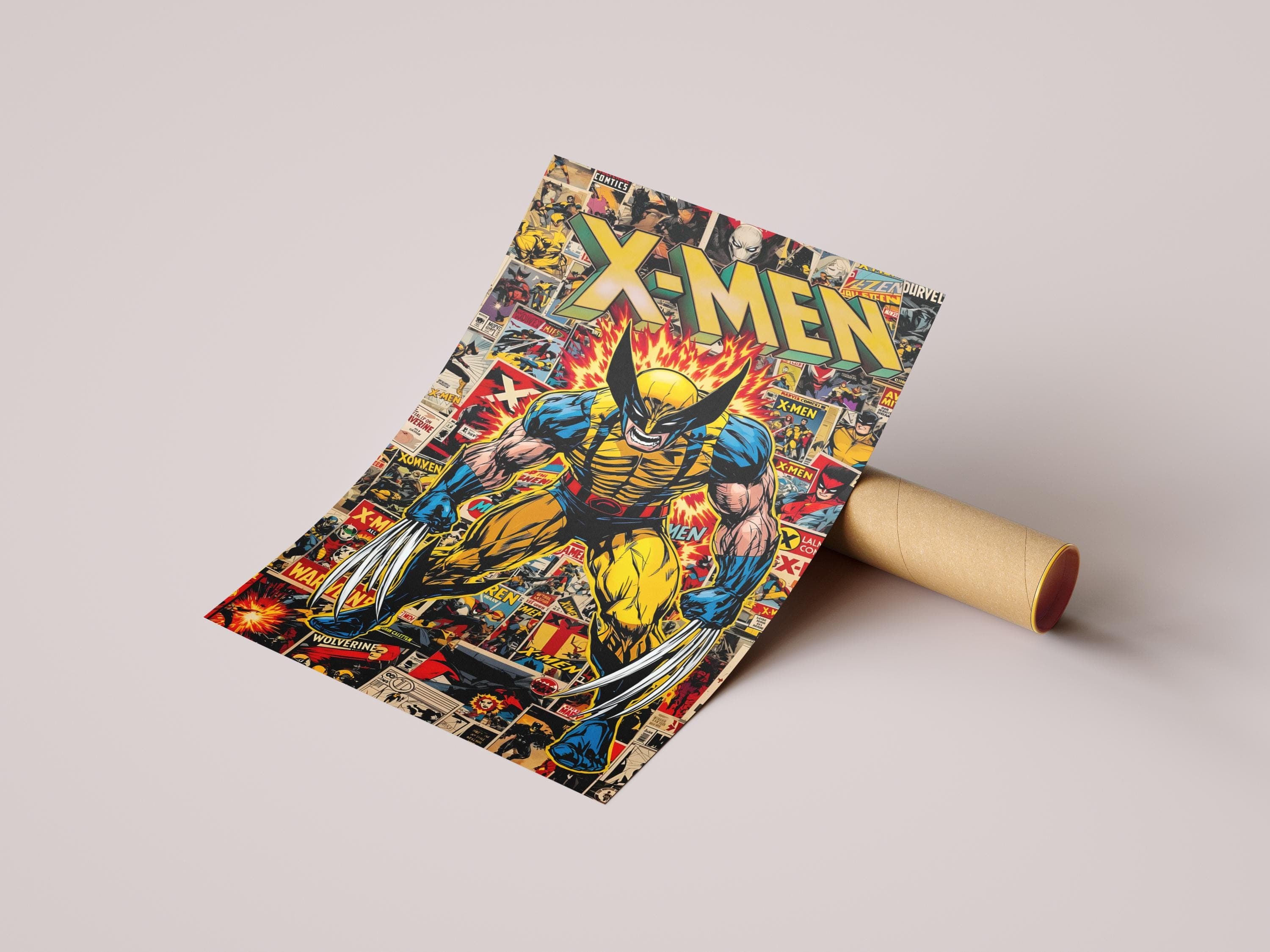 X-Men Comic Book Canvas Art Print: Superhero Wall Decor - image 5