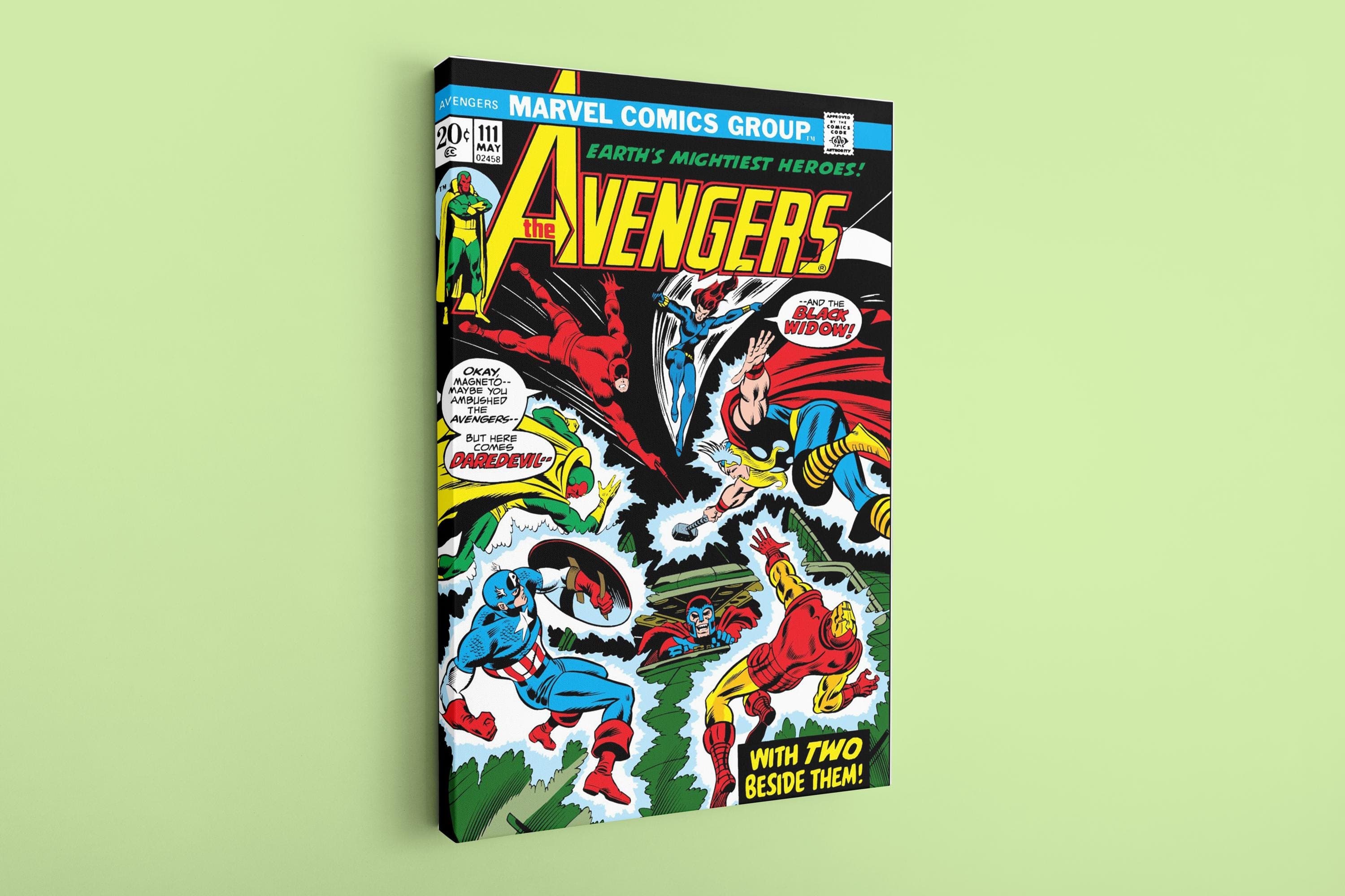 Super Hero Canvas, Captain America Canvas, Iron Man Comics Canvas,Comic Art Print,Comic Covers, Cartoon Art Picture,Wall Decor,Thor Wall Art - image 4