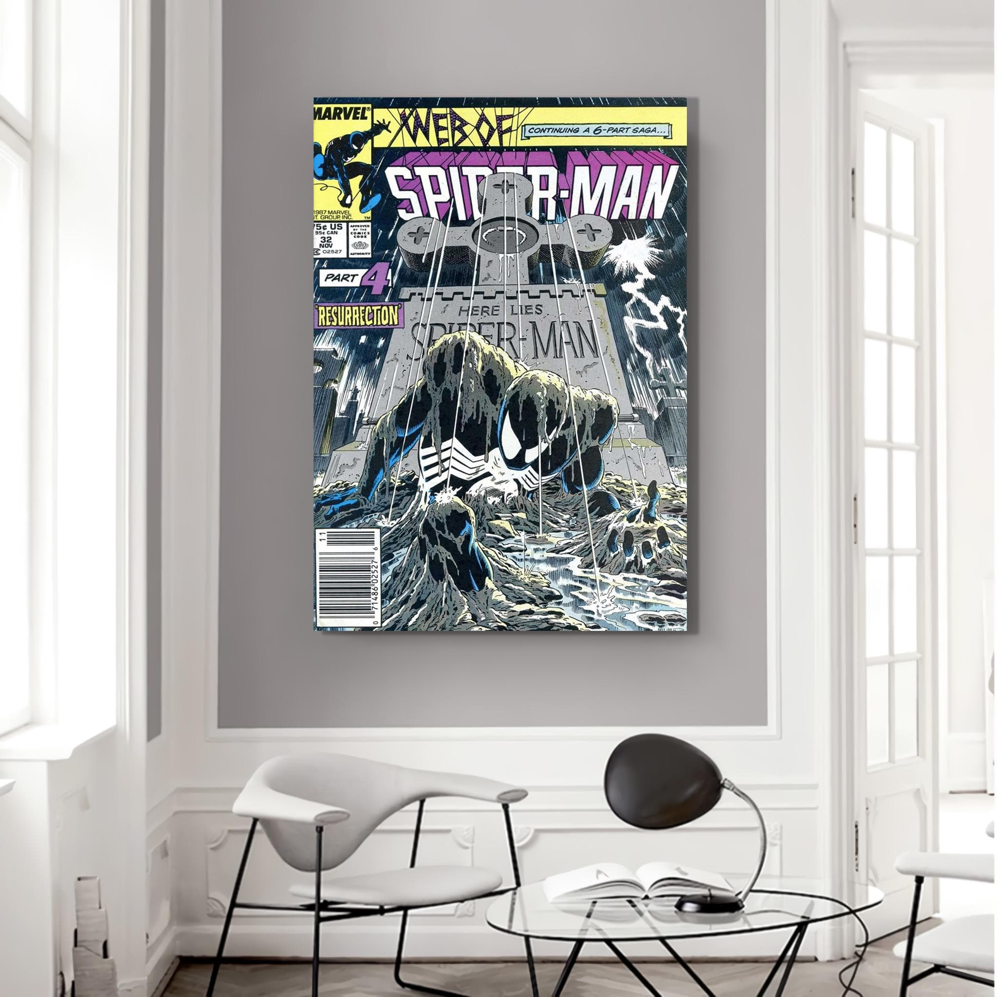 Amazing Spider Man Canvas, Spider Art, Comic Cover Canvas, Super Heroes Wall Art, Canvas Art, Customizable Canvas, Special Size Canvas - image 3
