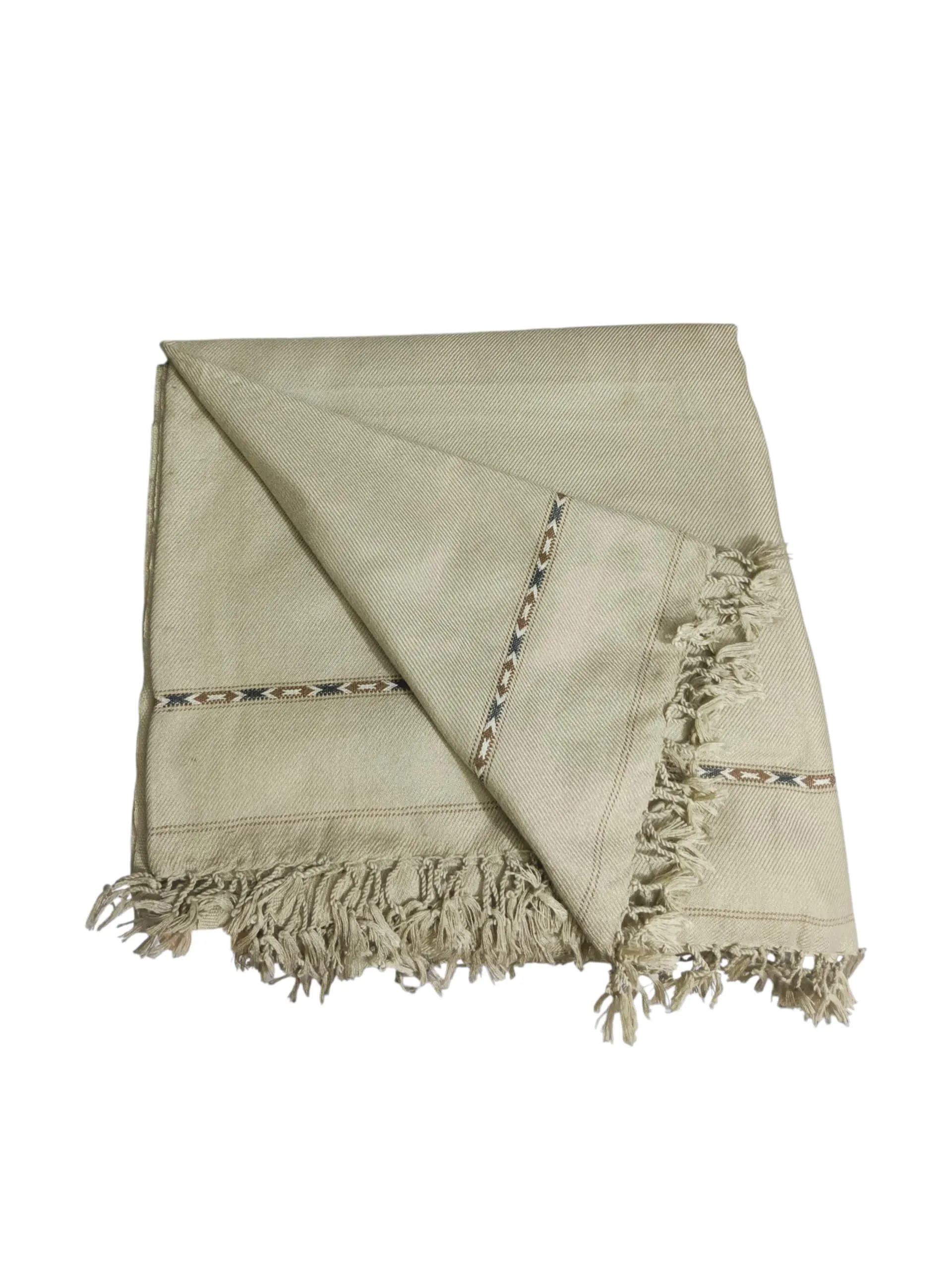 Afghan Handmade Men's Wool Patoo – 100" x 52" – Dhussa, Throw & Wrap