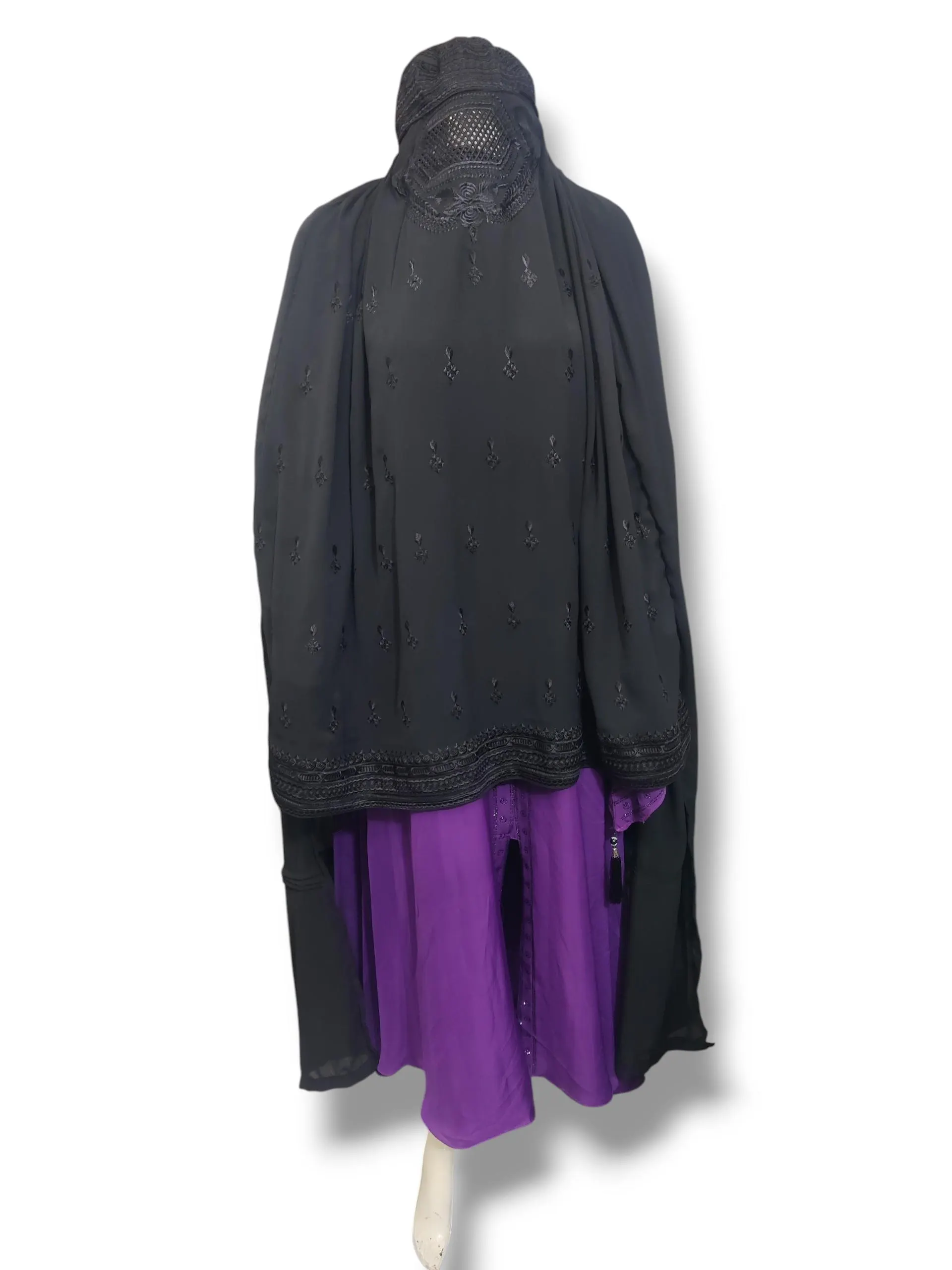 Afghan Traditional Burka - Islamic veil, jilbab, full body hijab - image 5