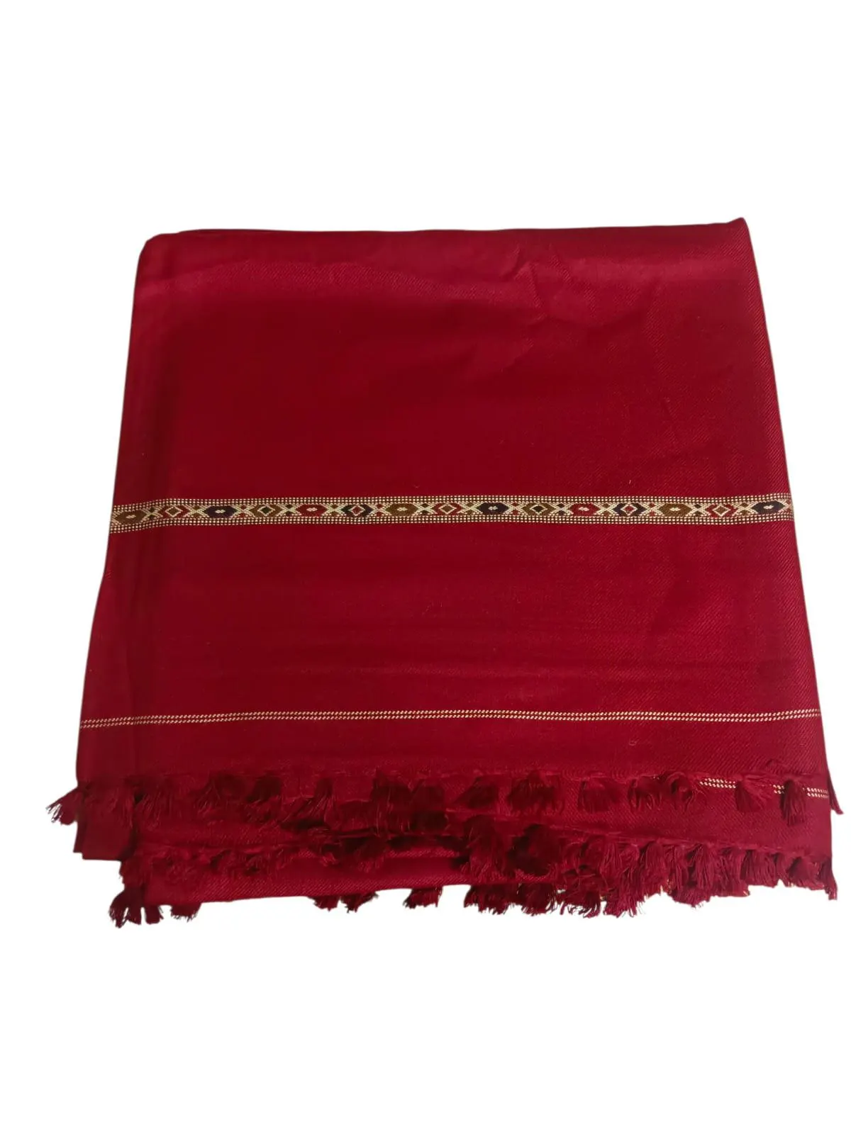 Handmade Acro Woolen Dhussa Shawl, Afghan Patoo For Men, Indian Kullu - image 3