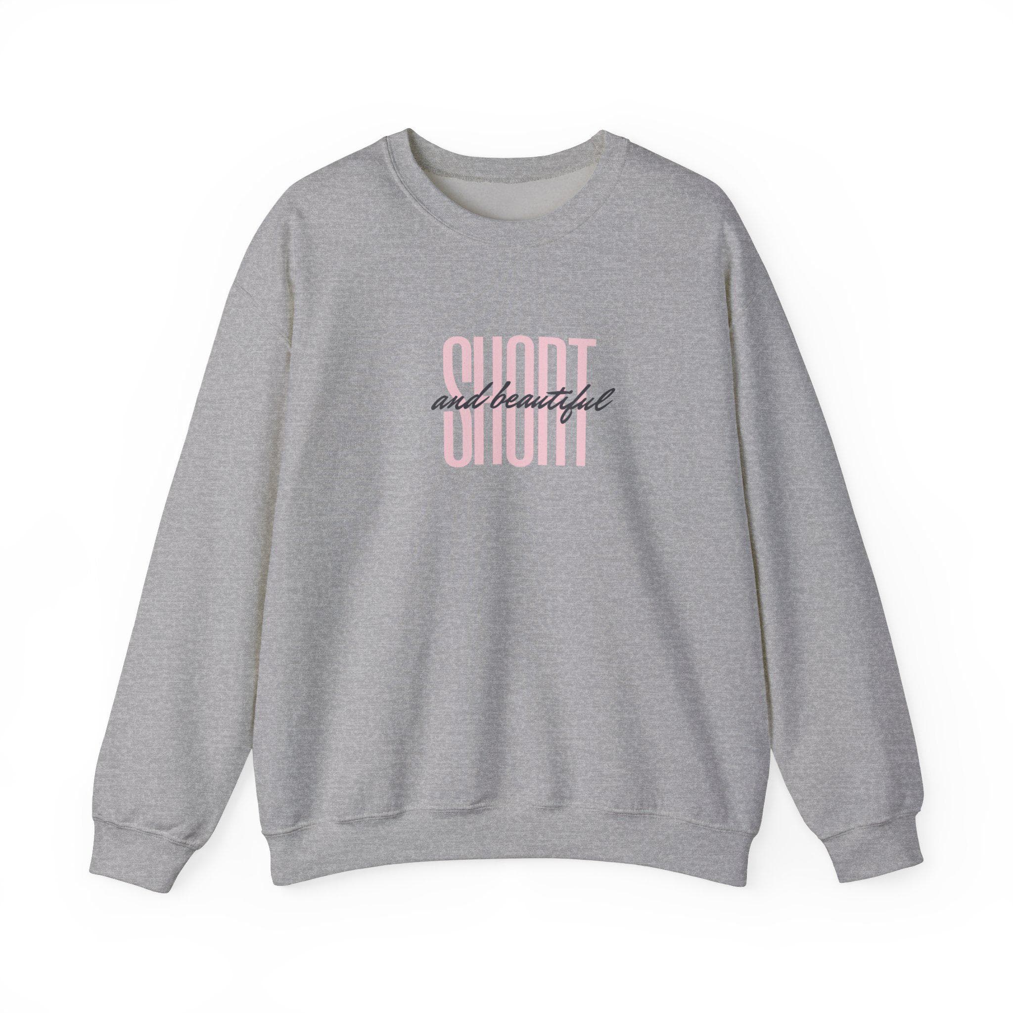 Sweatshirt, Short and beautiful design, Crewneck Jumper, Cozy Pullover, Unisex Sweater, Soft Fleece Top, Comfortable Sweatshirt - image 3