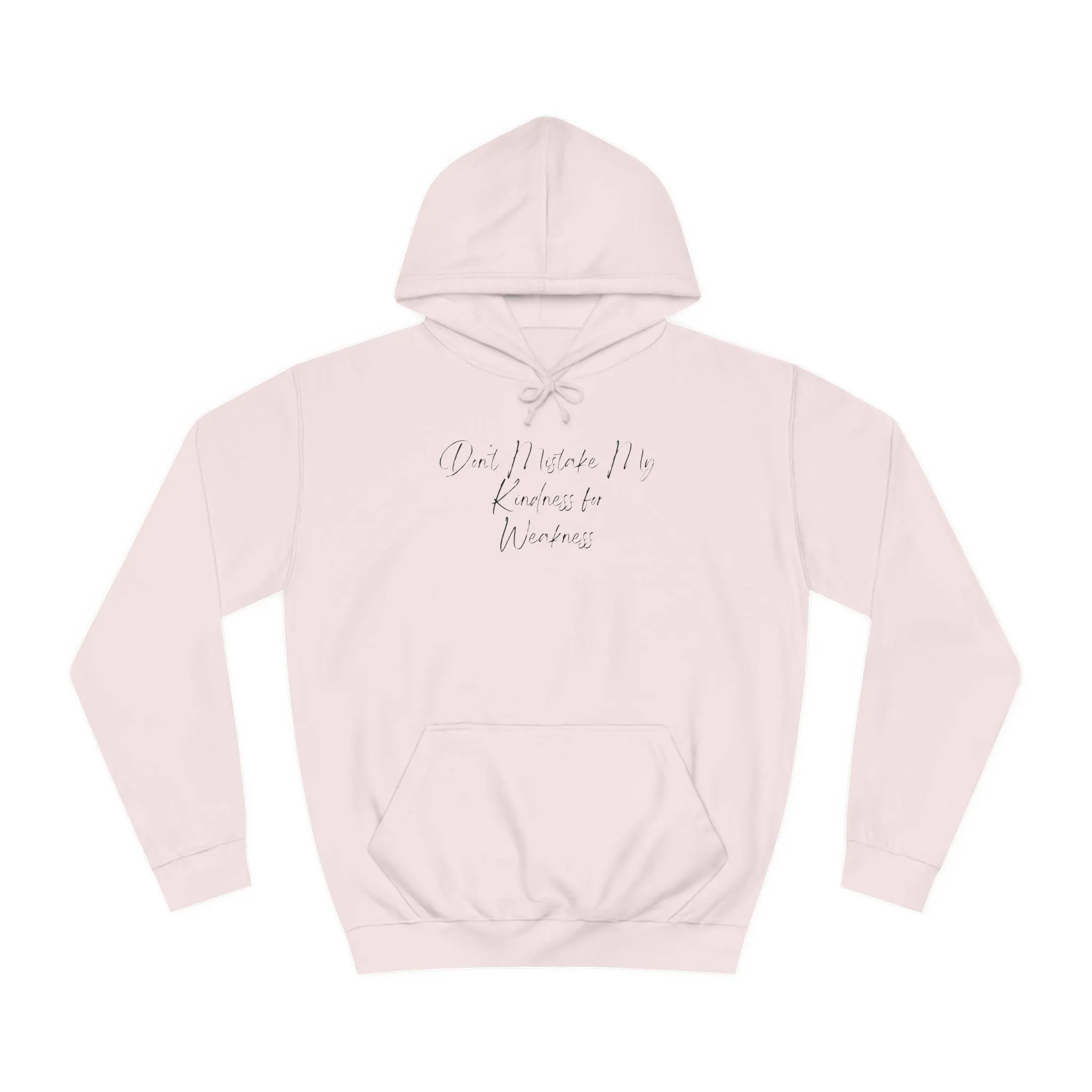Kindness Not Weakness Unisex College Hoodie, Student Sweatshirt, School Apparel, Inspirational Gift, Cozy Jumper, Casual Pullover - image 4