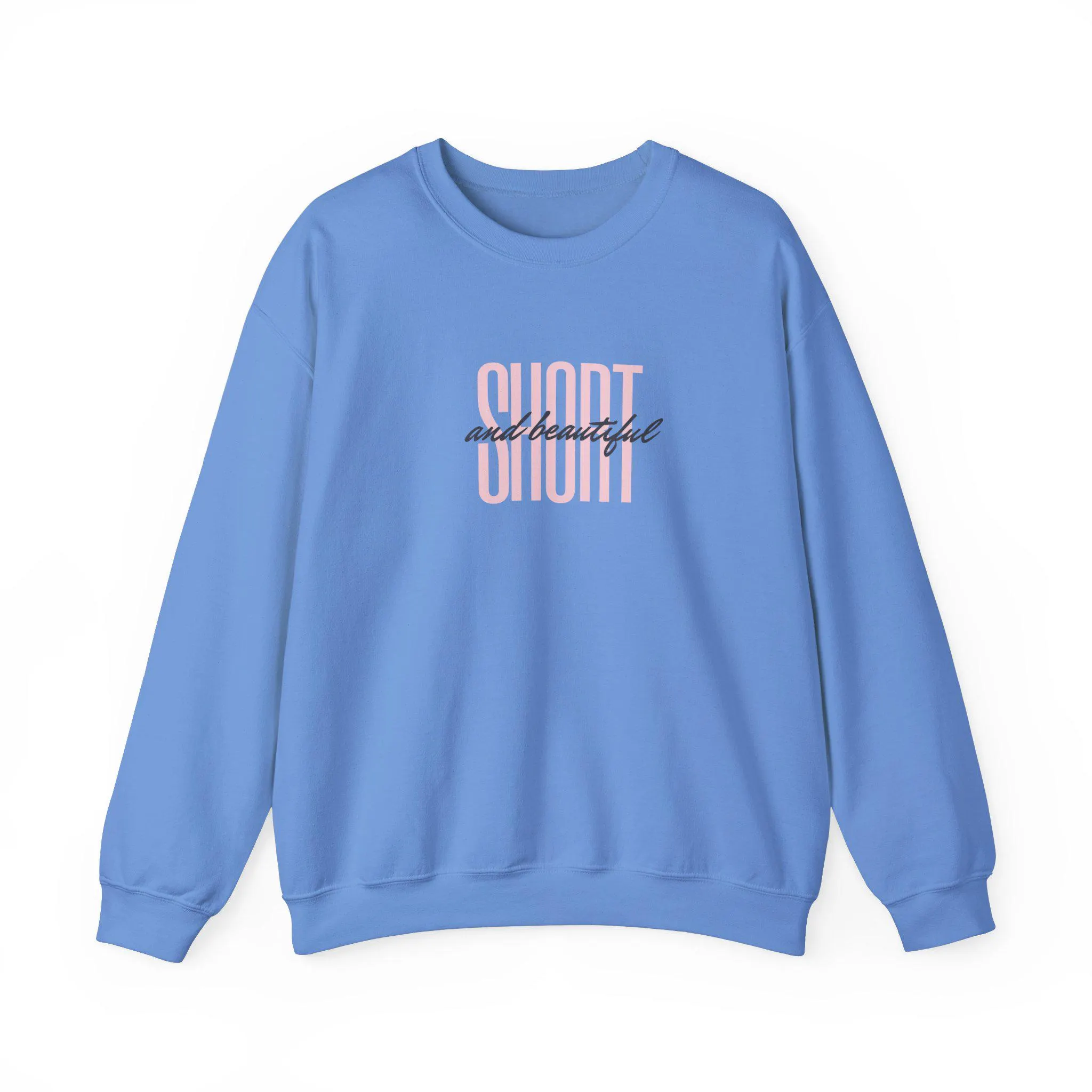 Sweatshirt, Short and beautiful design, Crewneck Jumper, Cozy Pullover, Unisex Sweater, Soft Fleece Top, Comfortable Sweatshirt - image 5