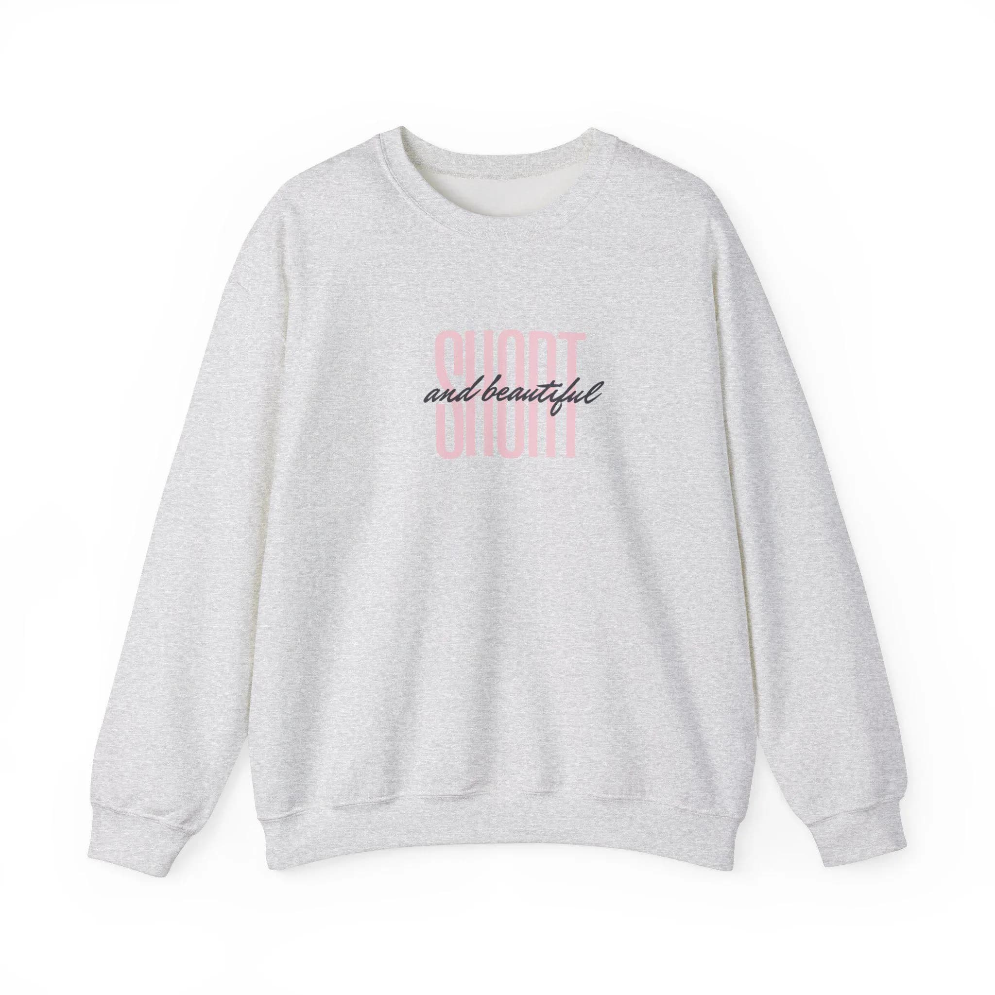 Sweatshirt, Short and beautiful design, Crewneck Jumper, Cozy Pullover, Unisex Sweater, Soft Fleece Top, Comfortable Sweatshirt - image 2