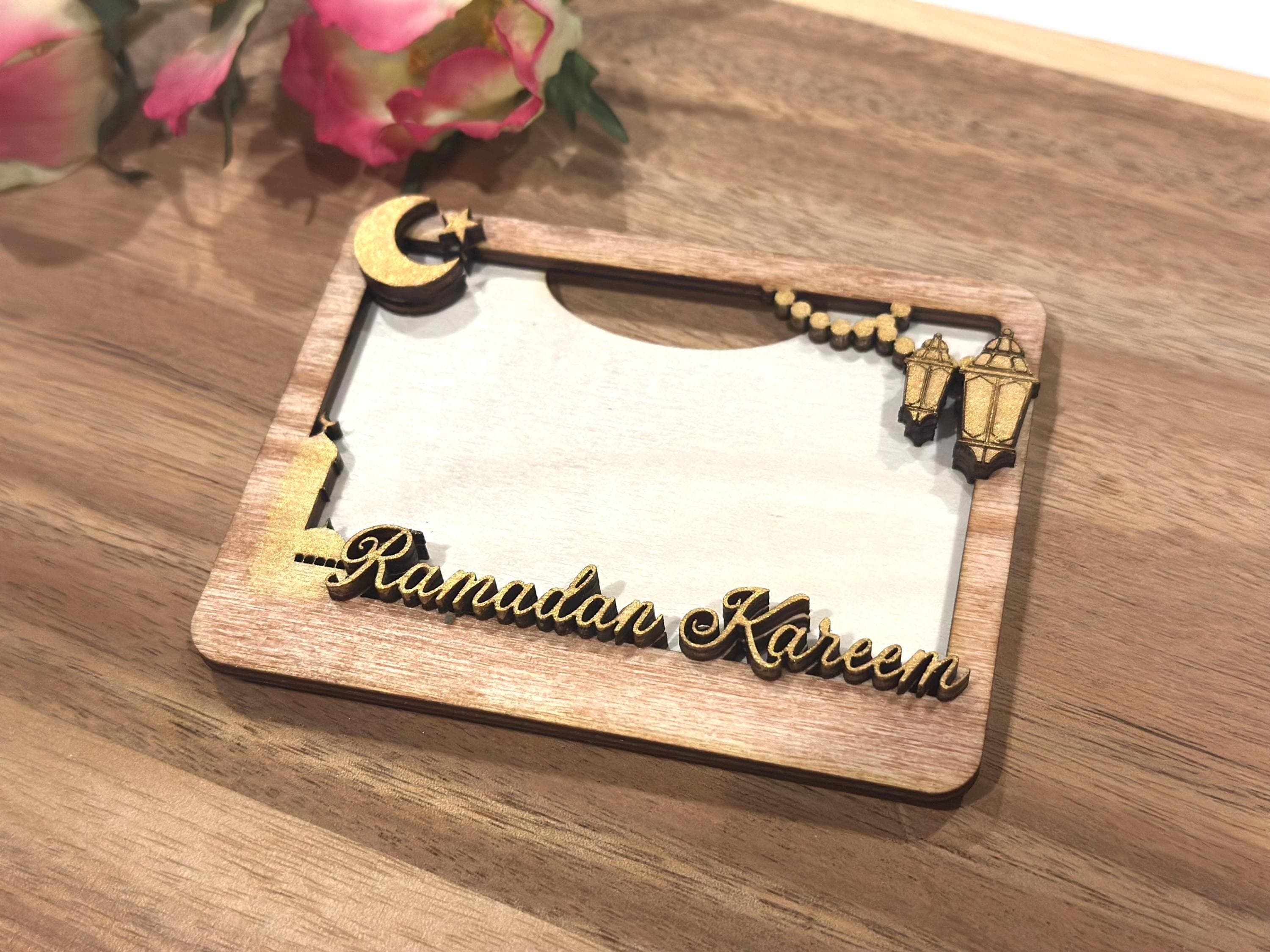 Personalized Ramadan Eid Frame Fridge Magnet, Photo Frame, Gift for Mom Gift, Kids Photo Fridge - image 3