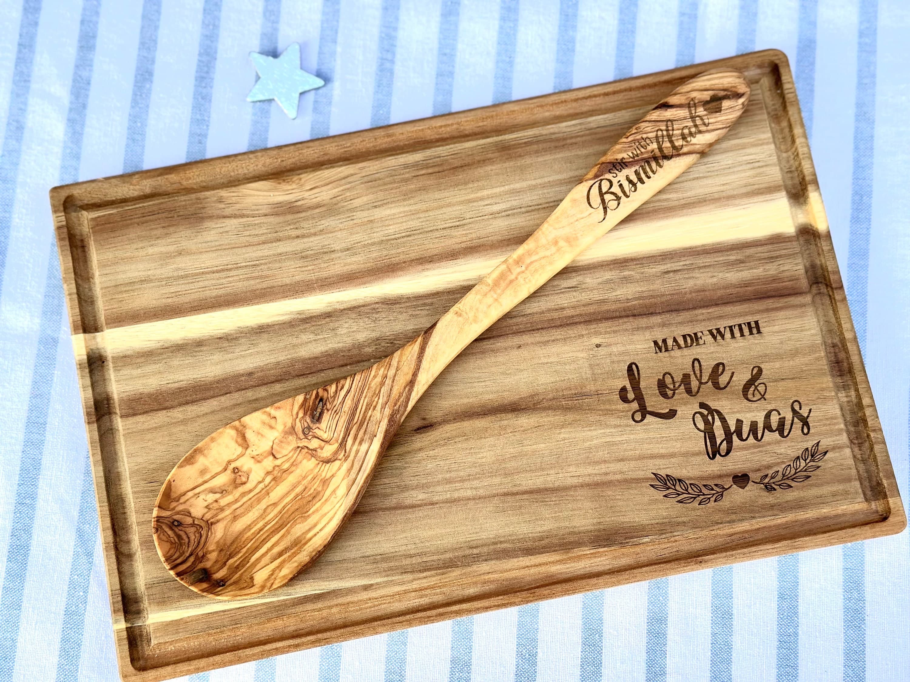 Personalized Custom Ramadan Cheese Board Charcuterie Gift Set Ramadan Eid Gift Made with Love and Duas