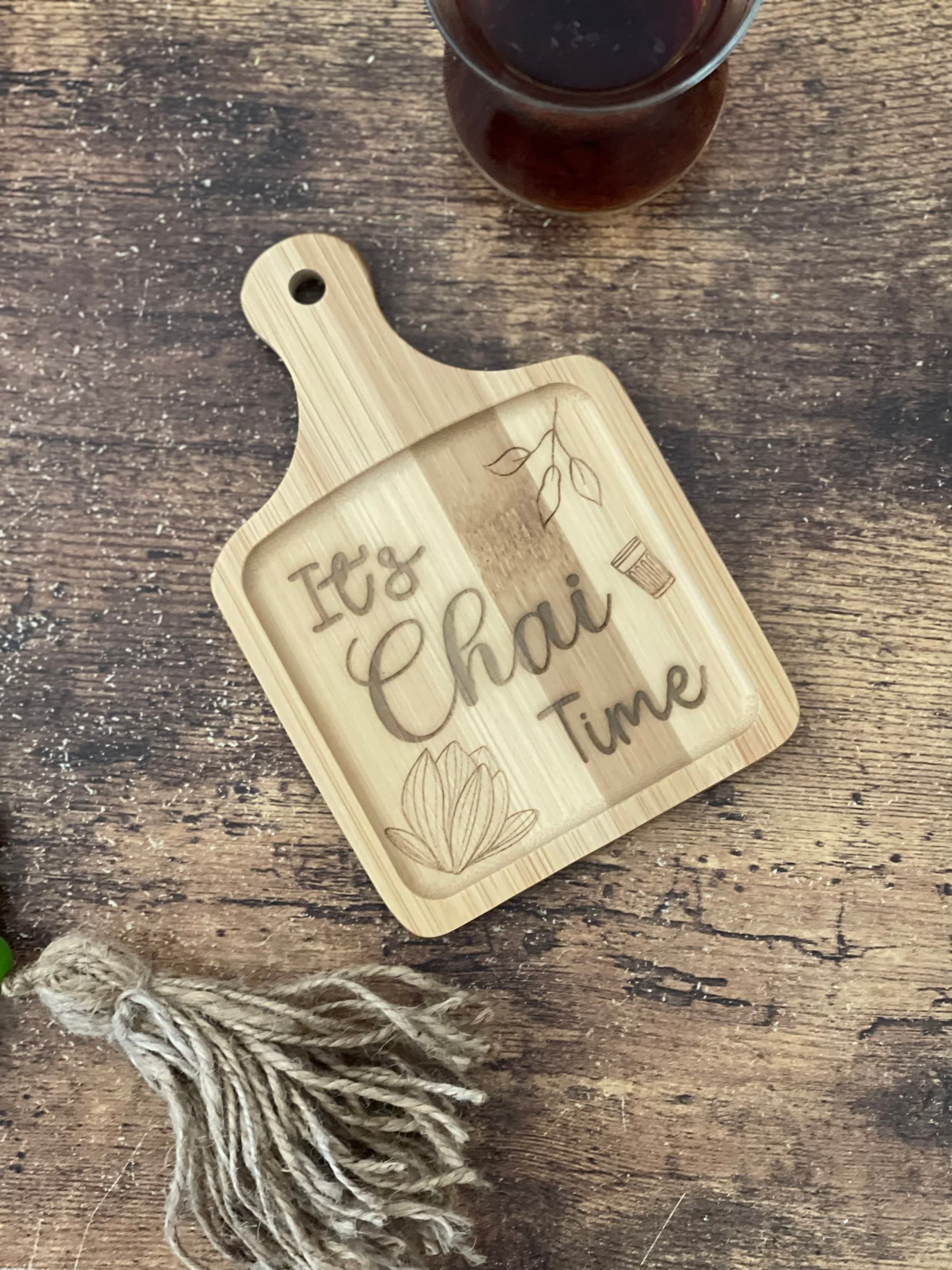 Is it Iftar Yet? Mini cutting board, Ramadan Decor, It’s Chai Time, Bismillah - image 3