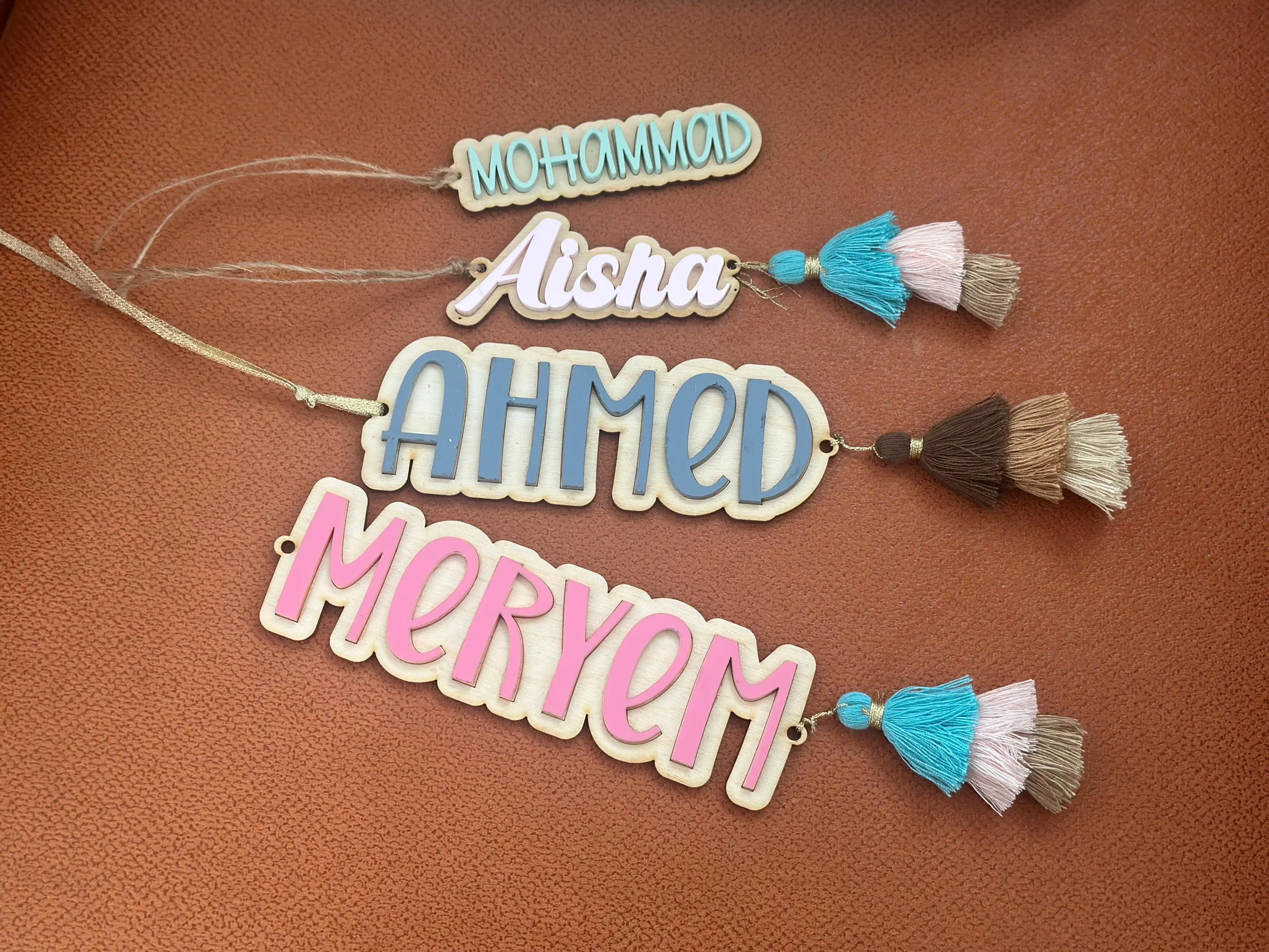 Clear Decorative Personalized Prayer Beads/Tasbih/Decor/Kids Tasbih/Eid Gift - image 4