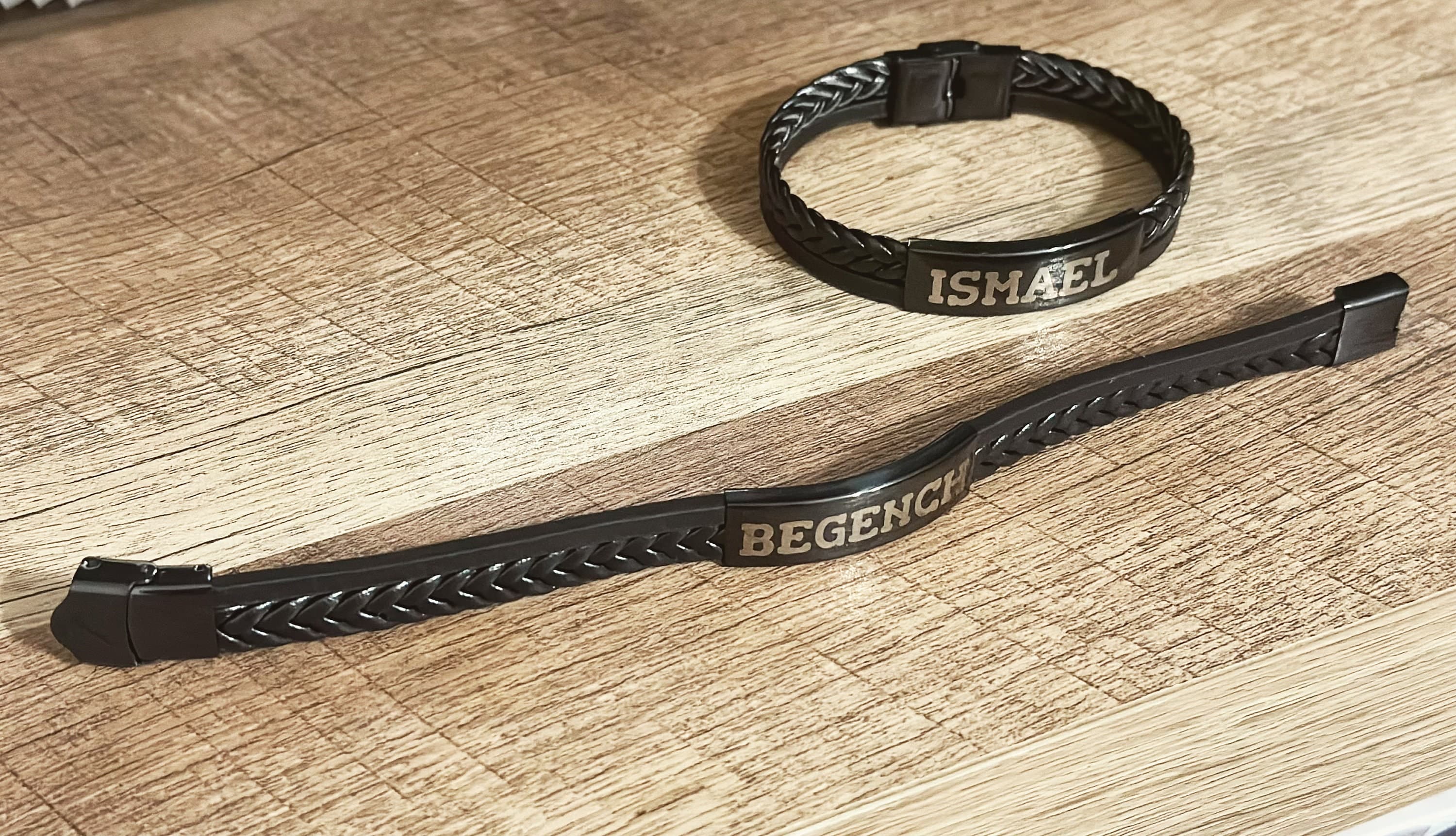 Laser engraved bracelet, personalized bracelet, Eid Gift, Ramadan Gift - image 3
