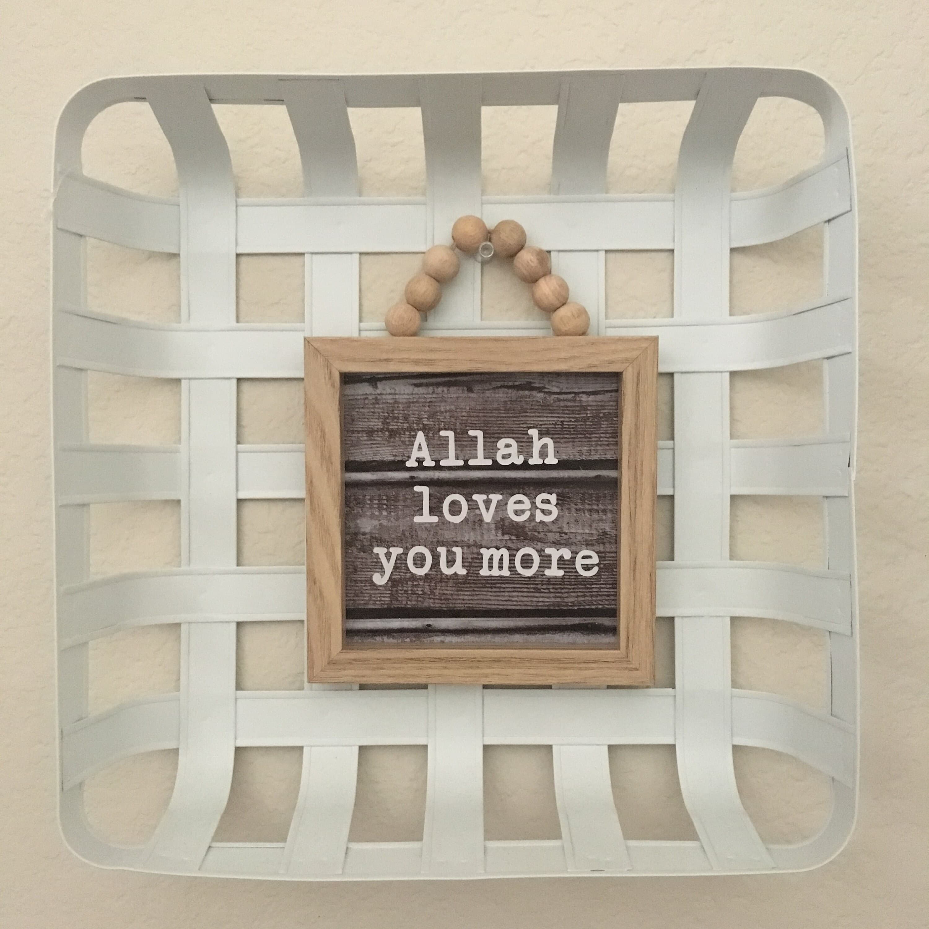 Custom mini square signs, Islamic quotes, Ramadan decor, Eid decor, Islamic Decor - image 3