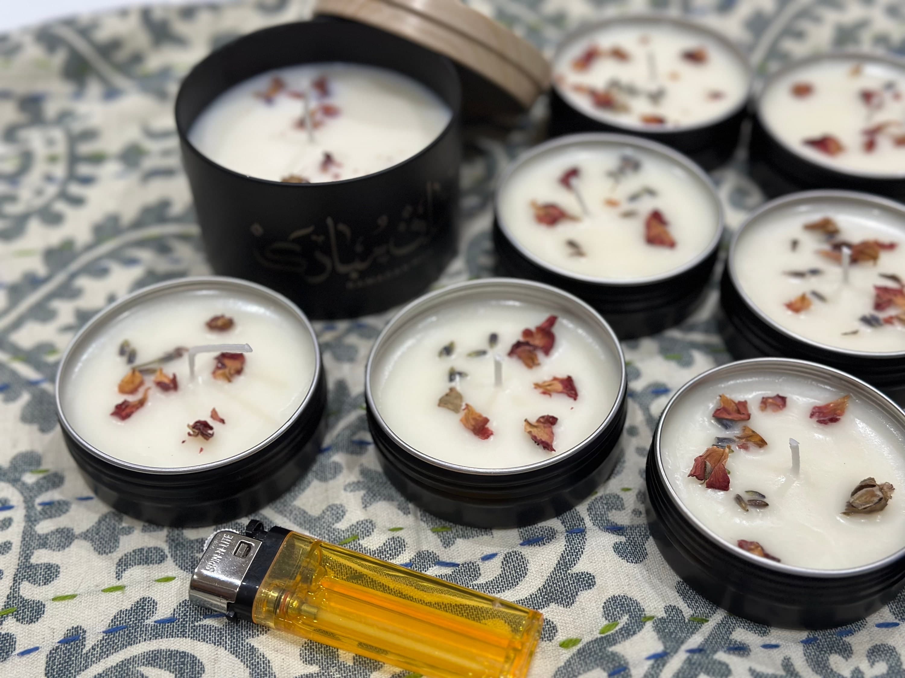 Scented Ramadan Candle Ramadan Eid Islamic Decor Gift Eid Candle Favors Gift Basket Wedding Favor Set of 2 - image 5