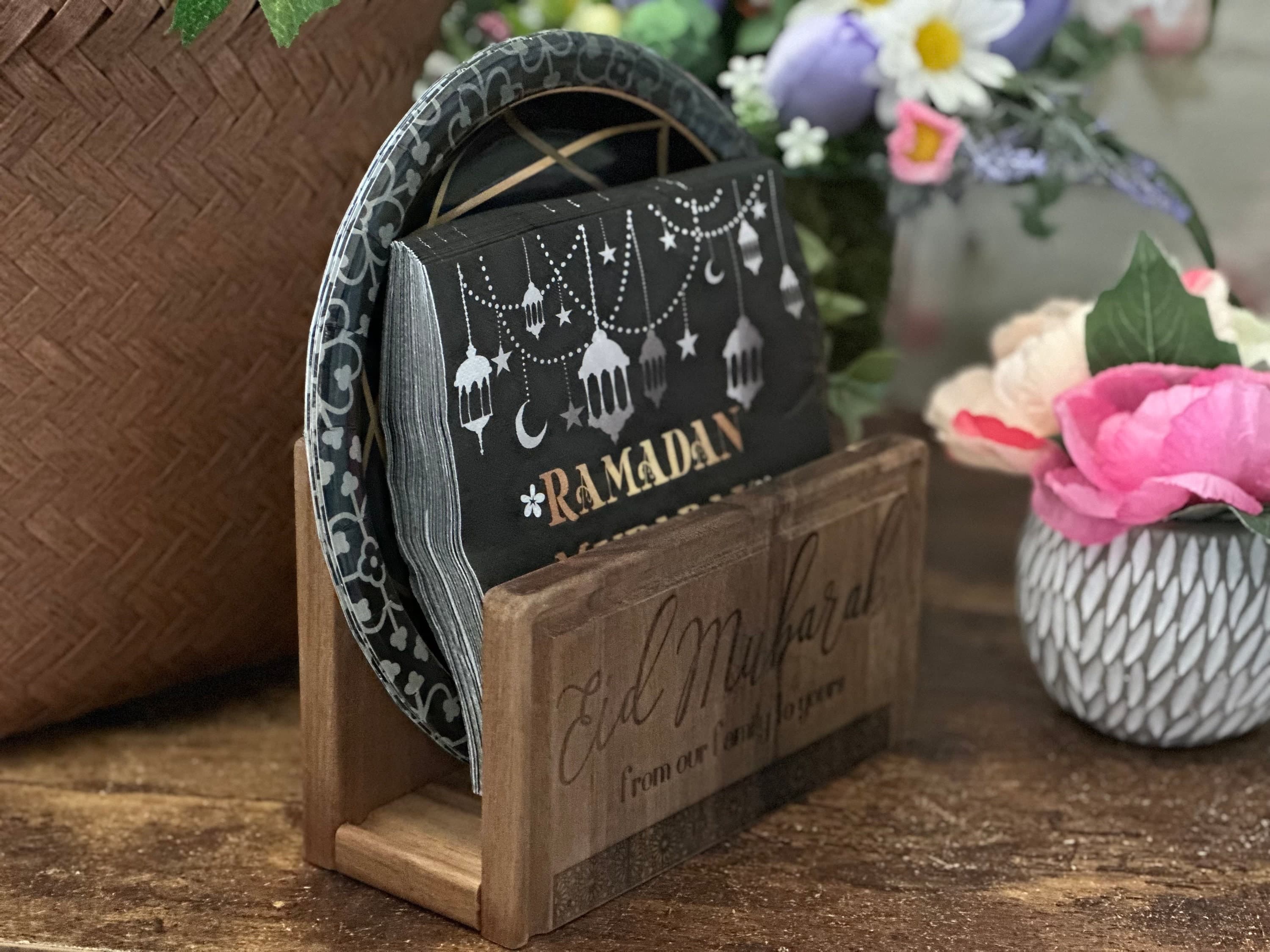 Eid Mubarak Napkin holder, Ramadan Decor, Eid Decor - image 3