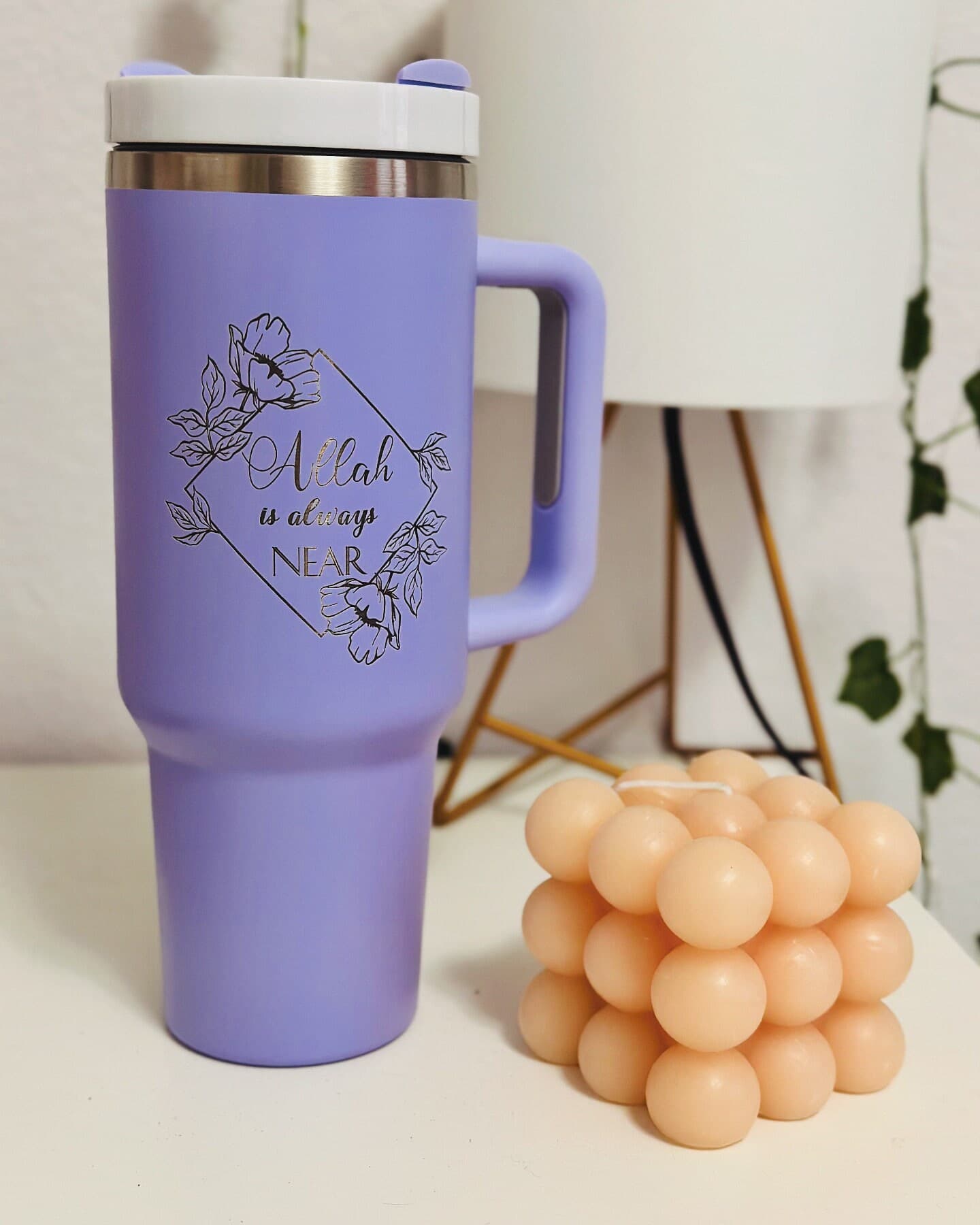 Custom Engraved Tumbler, 40 oz Tumbler, Ramadan Gift, Eid Gift, Islamic Gift, Islamic Quotes - image 5