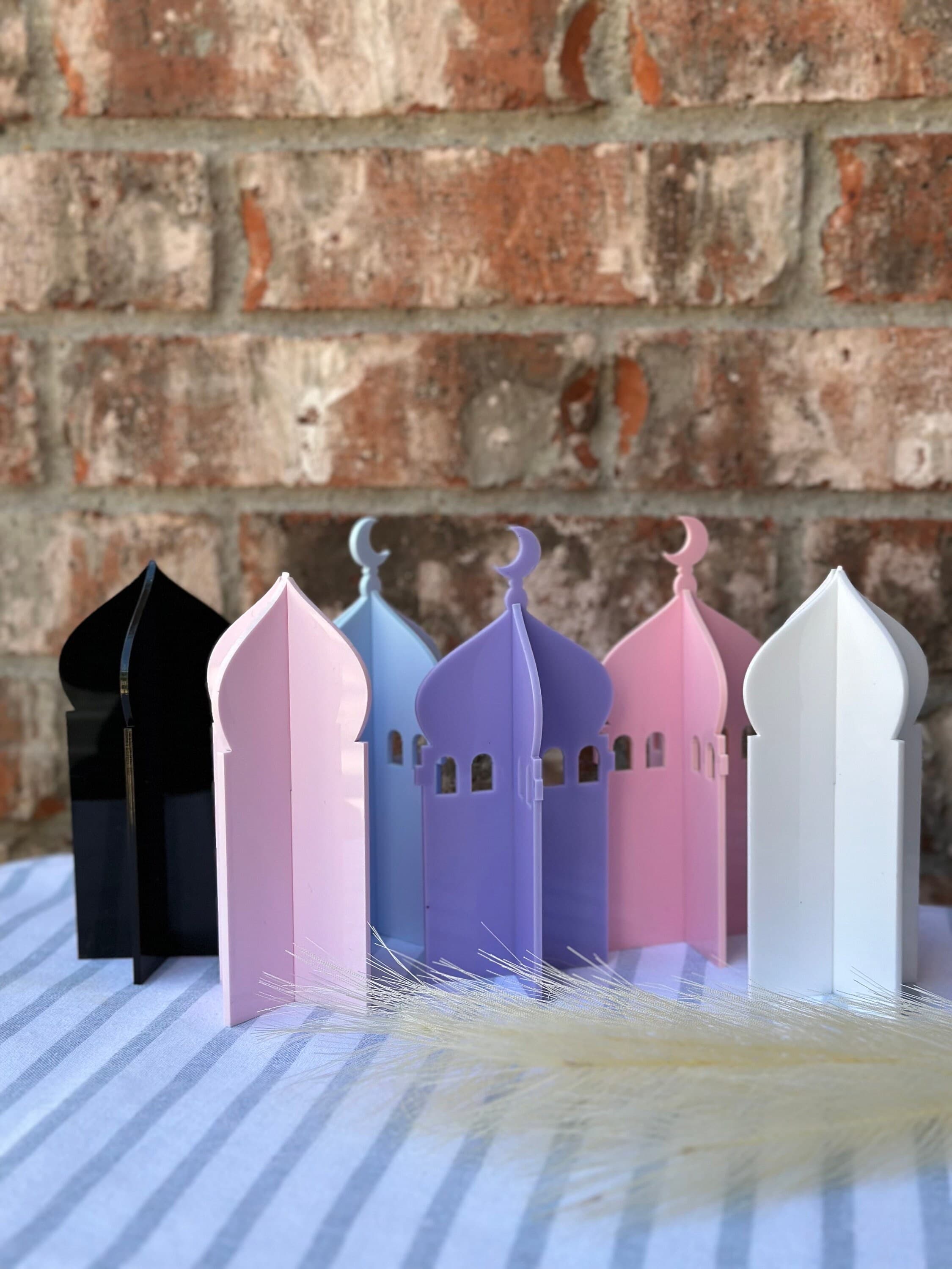 Acrylic 3D Ramadan Minaret , Ramadan decor, Islamic Decor, Eid Decor, Acrylic Sign, Mosque decor Table Top Decor, 3D Minaret - image 3