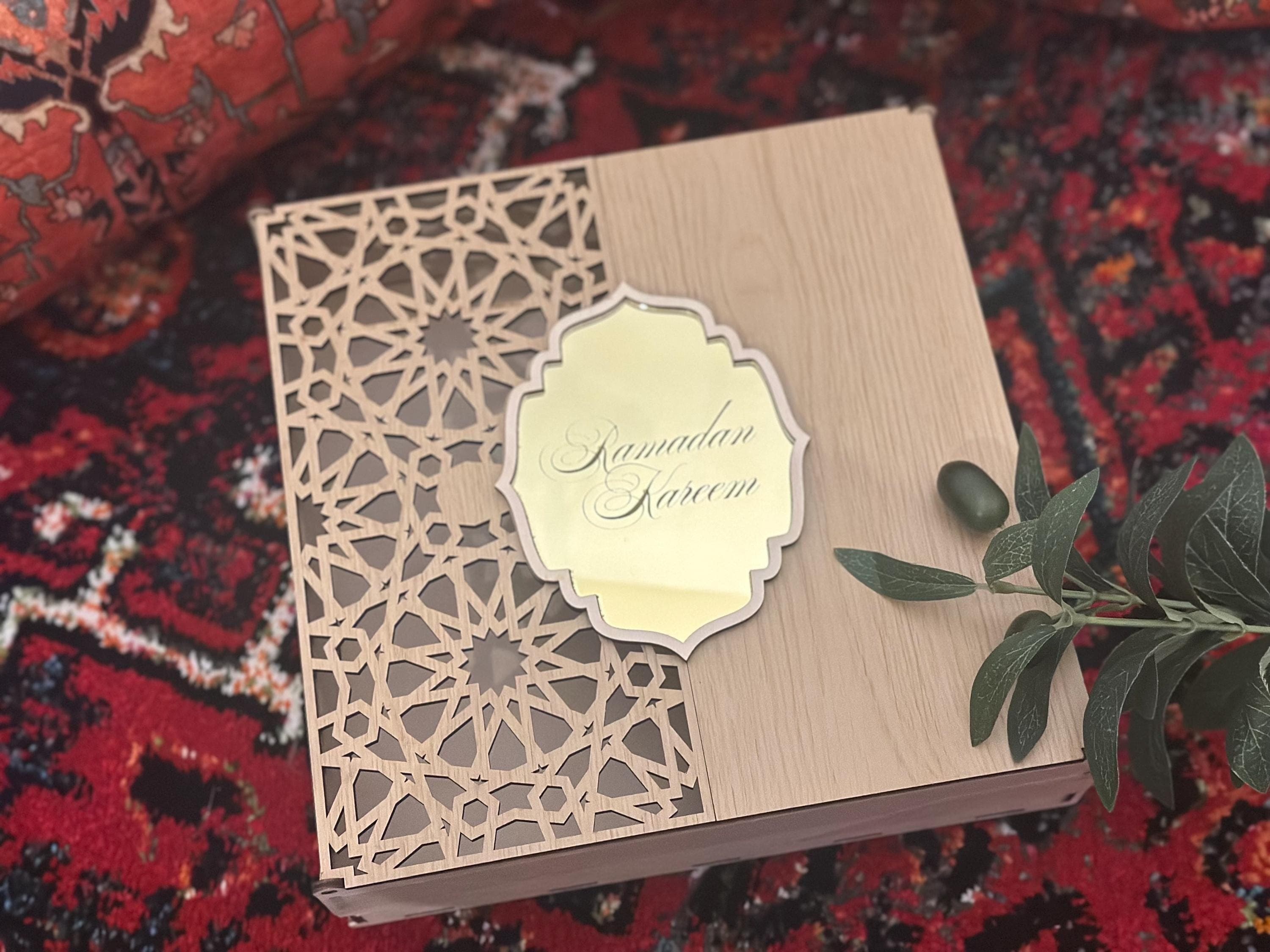 Ramadan Kareem Dates Box, Personalized Gift Box, Customized Gift Box, Eid Gift, Ramadan Gift - image 3