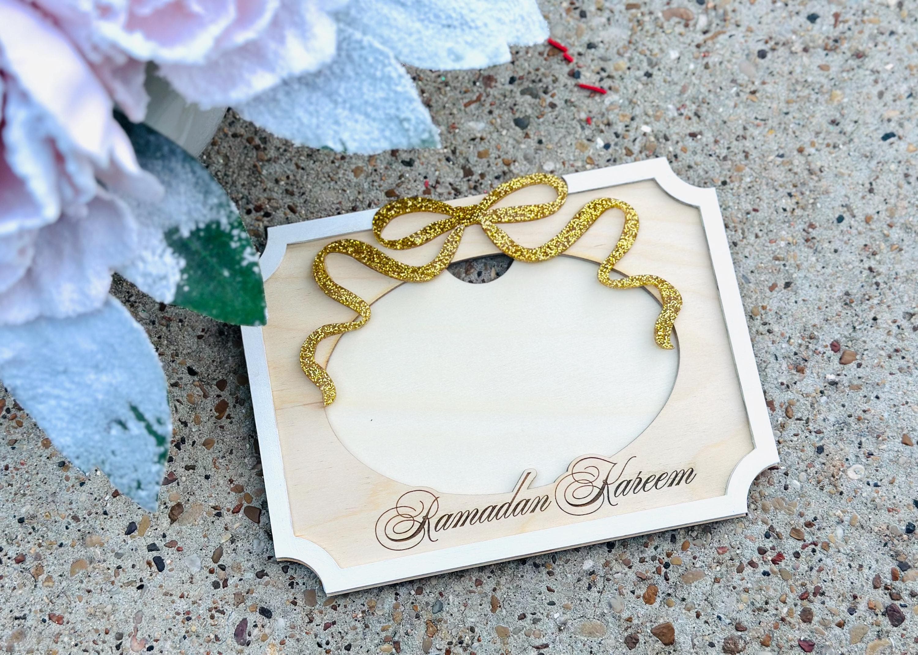 Personalized Picture Frame, Ramadan Photo Frame, Ramadan Eid Gift, Photo Frame,