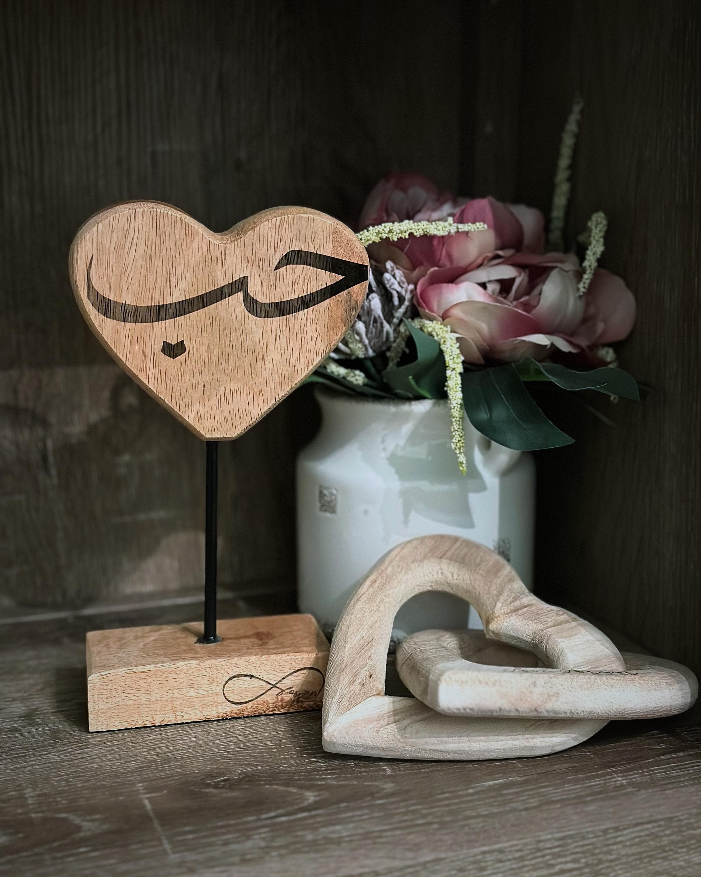 Love Decor, Heart Decor, Personalized Heart, Ramadan Gift, Ramadan Decor, Eid Decoration, Islamic Decor - image 2