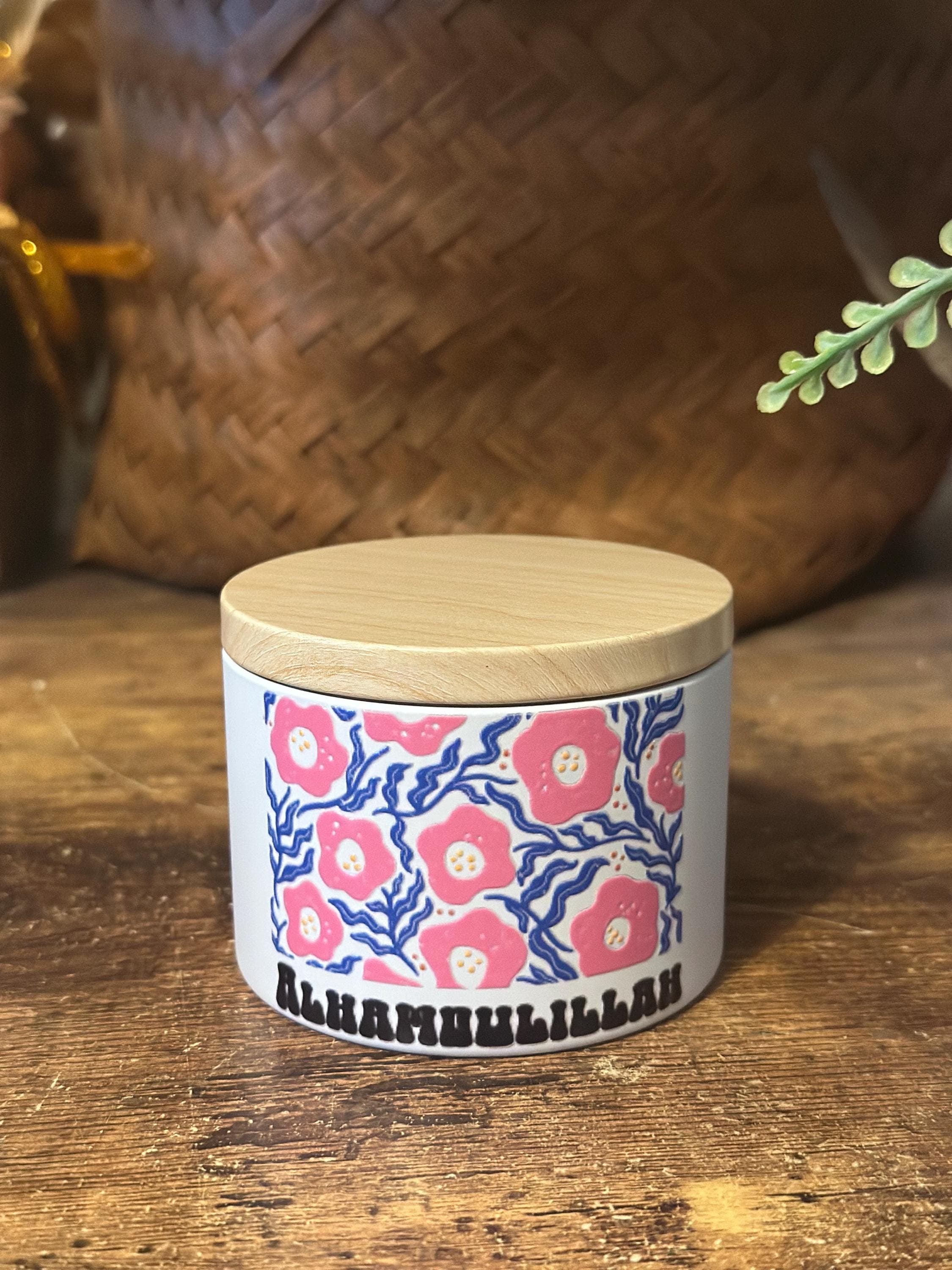 Ramadan Gift Favor Gift Basket Eid Candle Boho - image 4
