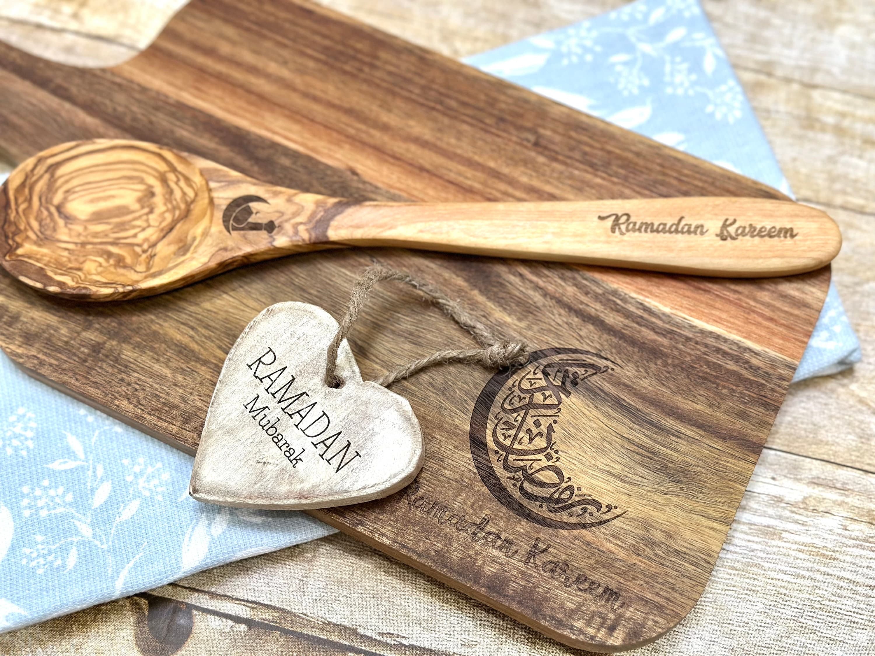 Personalized Custom Ramadan Cheese Board Charcuterie Gift Set Ramadan Eid Gift - image 4