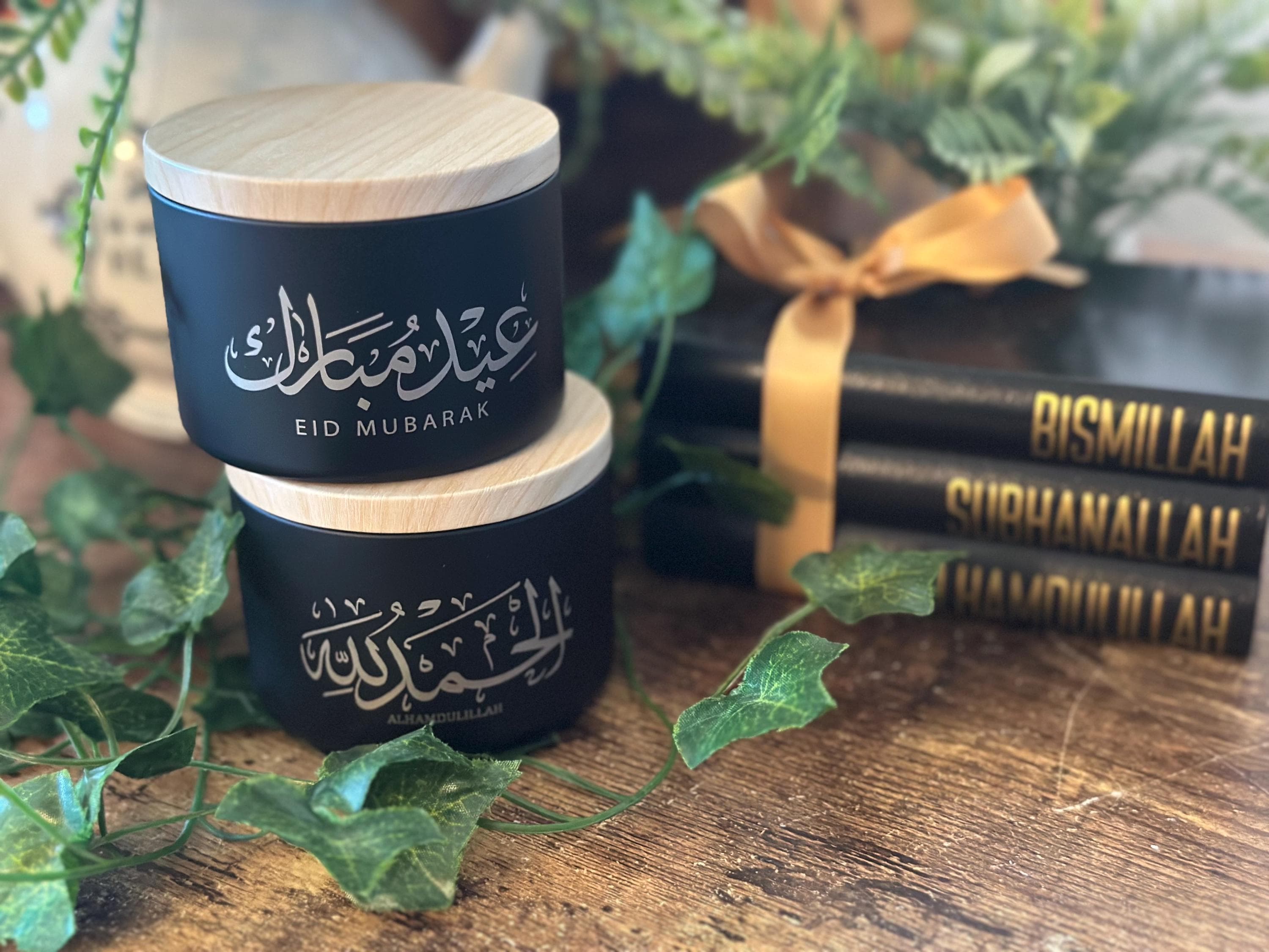 READY TO SHIP Scented Ramadan Candle Ramadan Eid Islamic Decor Gift Eid Candle Decor Gift Basket Wedding Favor - image 3