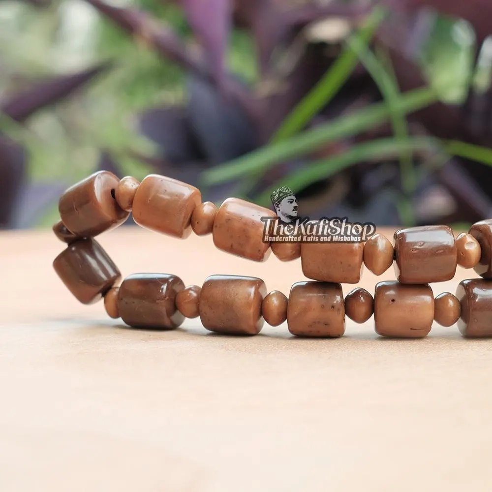 Handcrafted Kuka Seed Beaded Bracelet - Cylinder Roud Mix Adjustable Beaded Jewelry Fits 6.5-8 inches Wrists - image 3