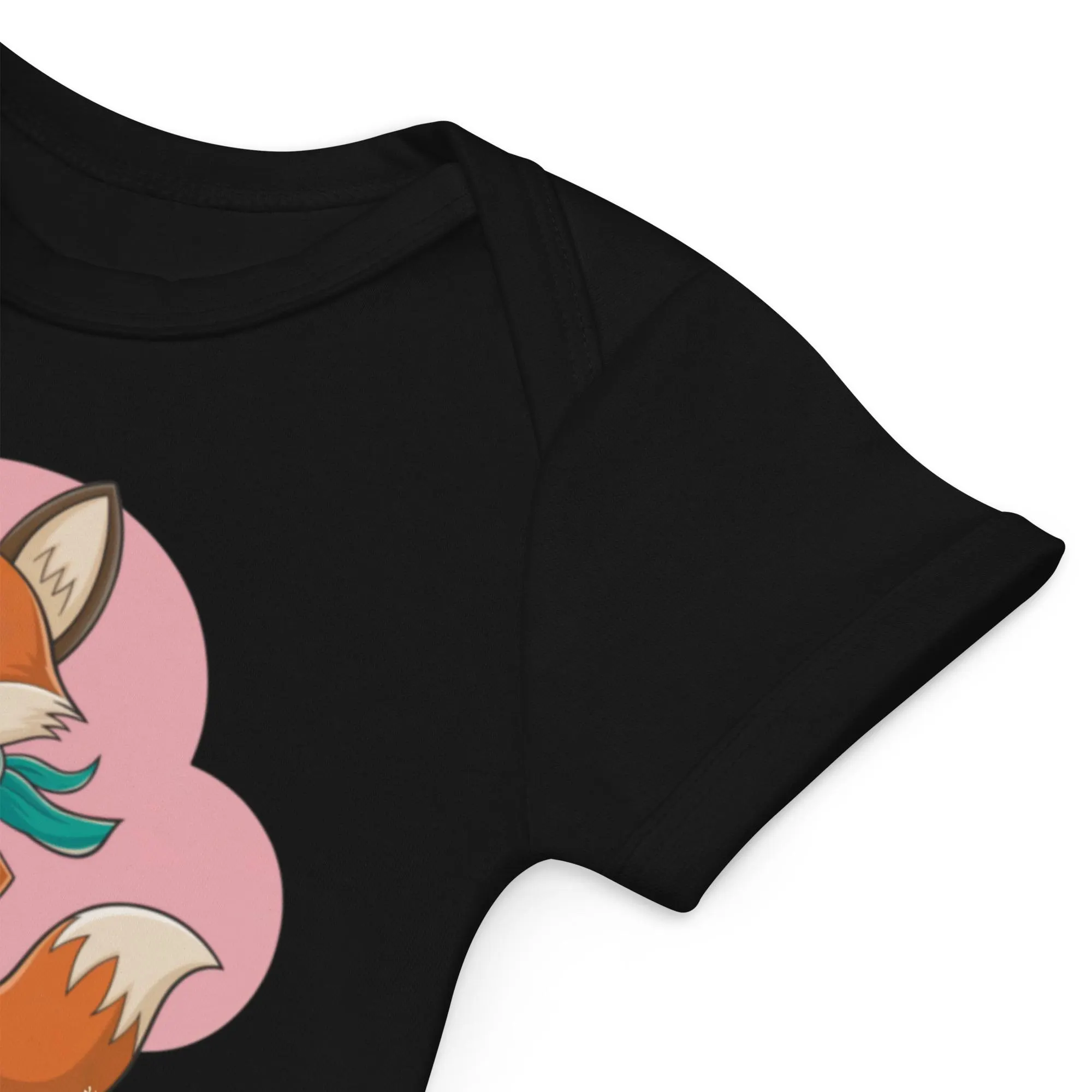 Fierce, Fabulous, and Always Foxy! Organic Cotton Baby Bodysuit | Cute Sassy Fox Onesie | Trendy Baby Clothes | Pink Cloud Design
