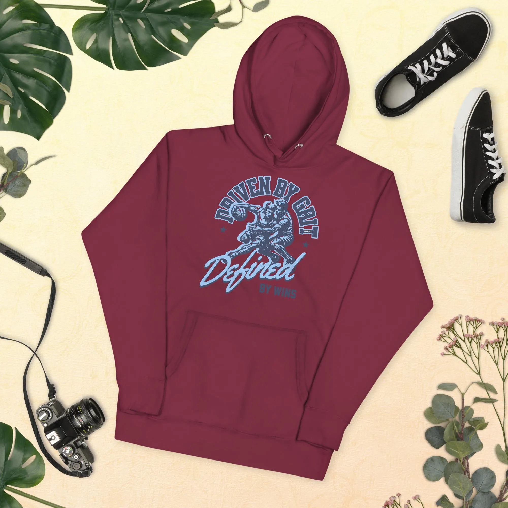 Driven by Grit Defined by Wins- Unisex Premium Hoodie | Cotton Heritage M2580