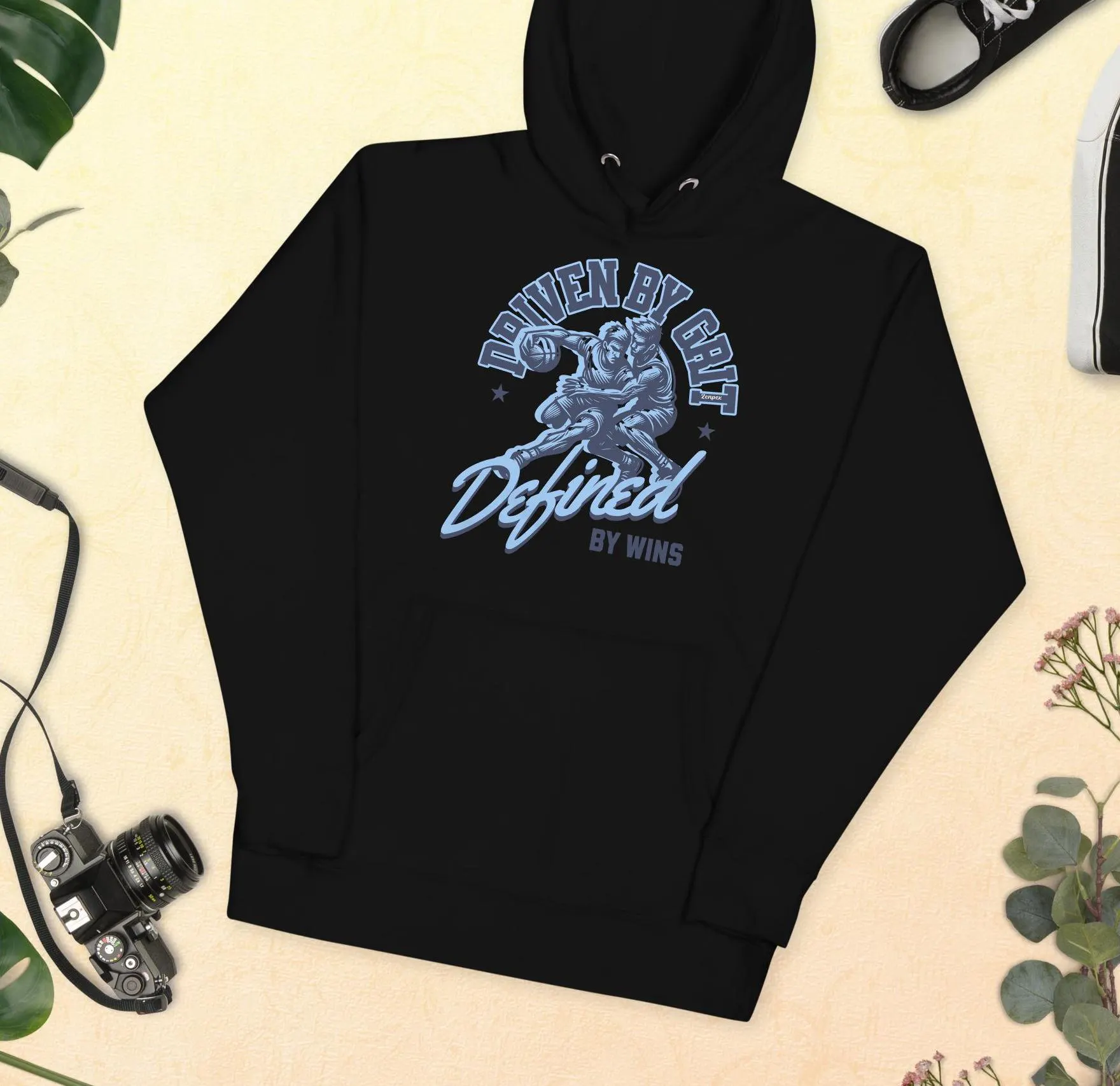 Driven by Grit Defined by Wins- Unisex Premium Hoodie | Cotton Heritage M2580