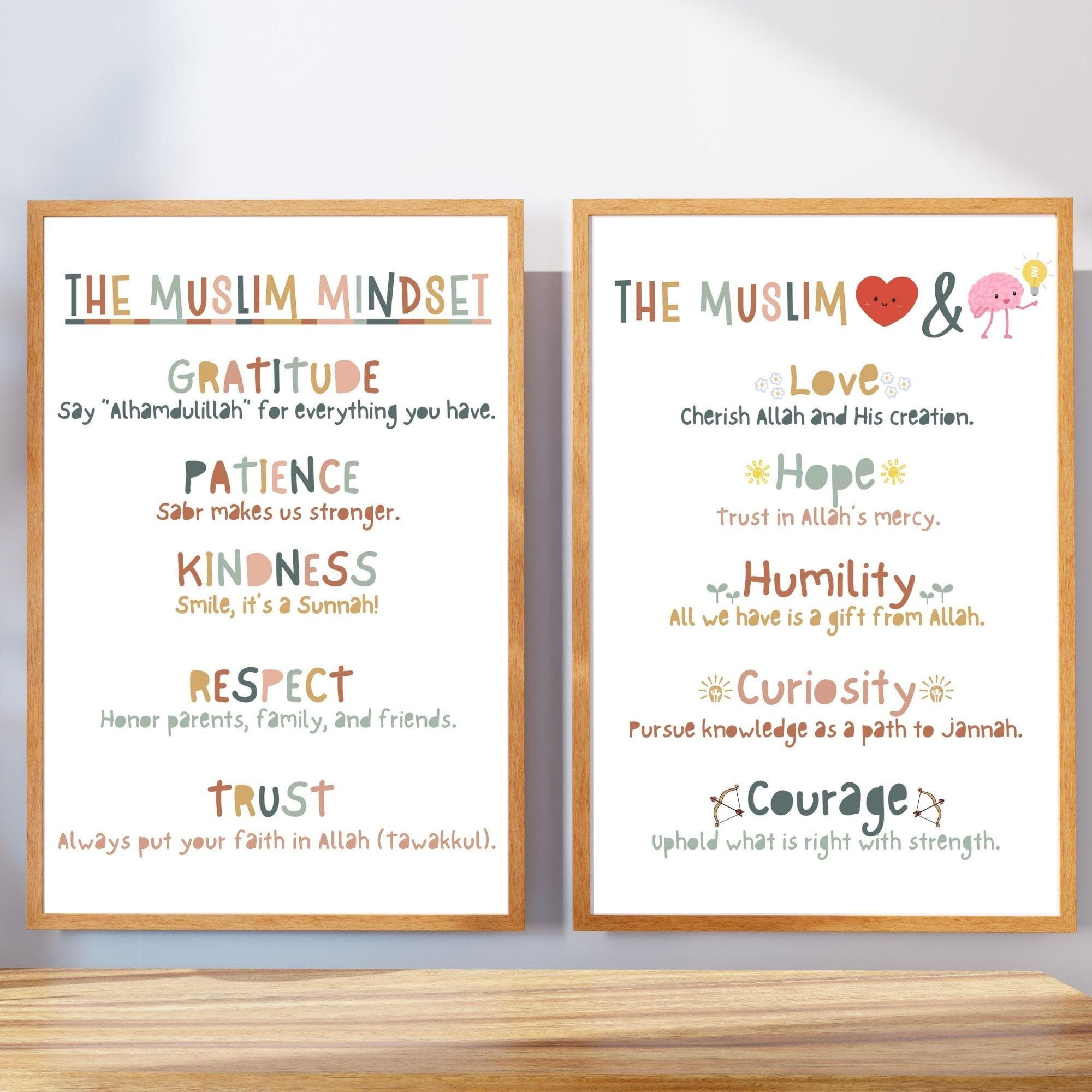 Muslim Kids Room Decor: Islamic Affirmation Prints (Digital Download) - image 5