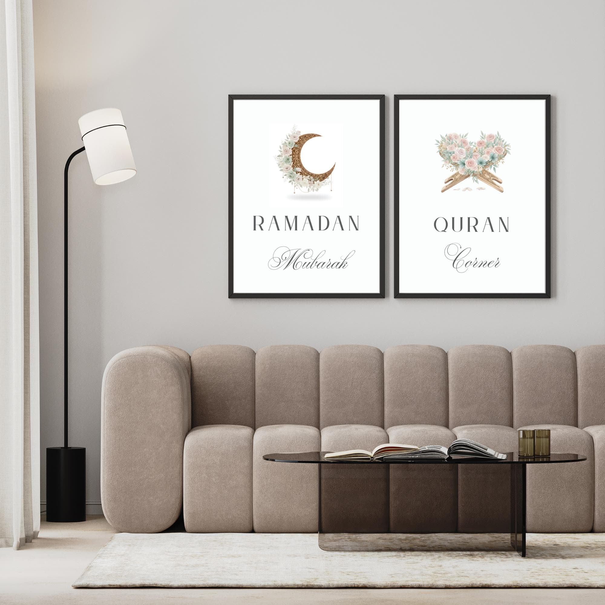 Floral Ramadan and Quran Prints, Islamic Home Decor (Digital Download Bundle) - image 5