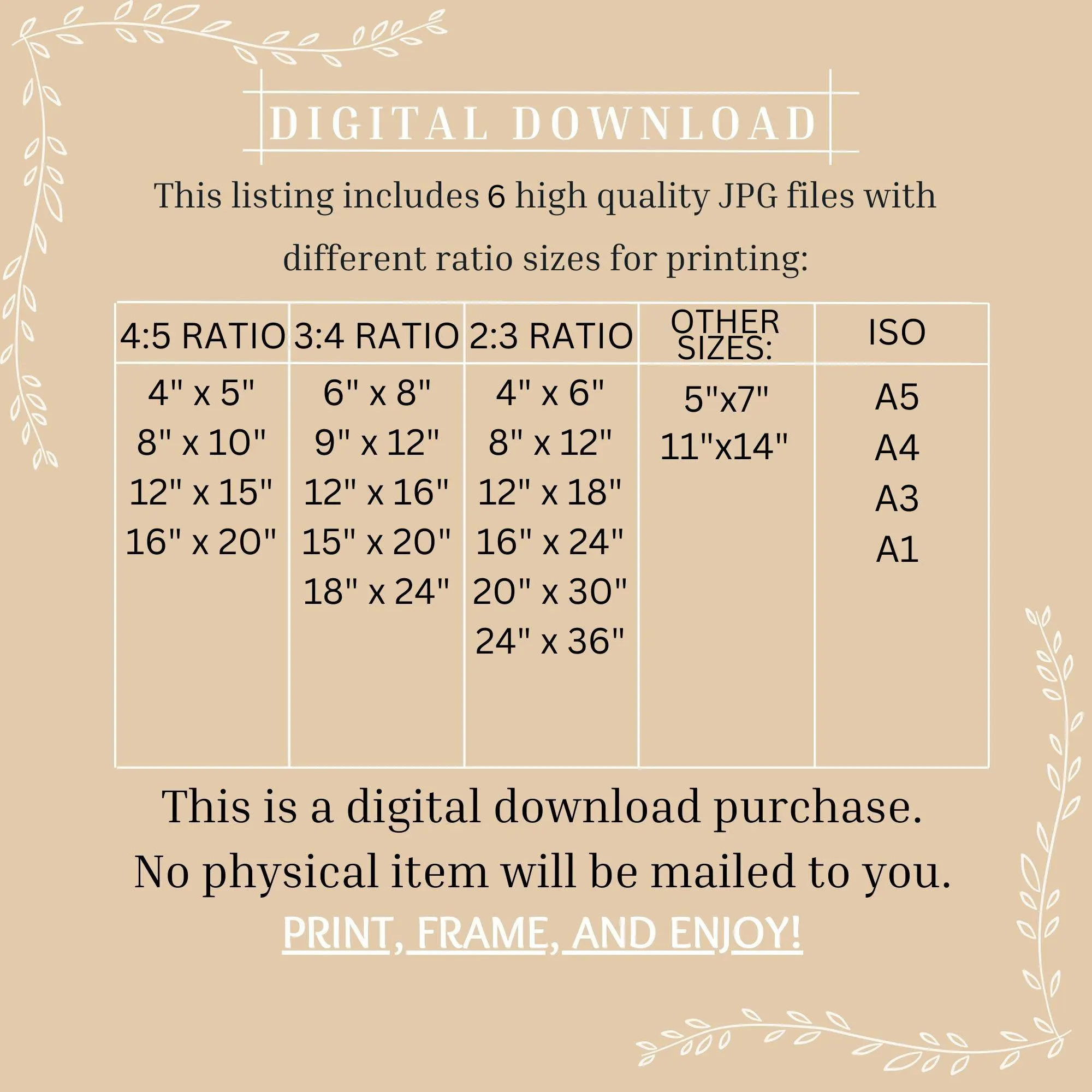 Islamic Kids Room Decor: Arabic Alphabet & Numbers Art (Digital Download) - image 3