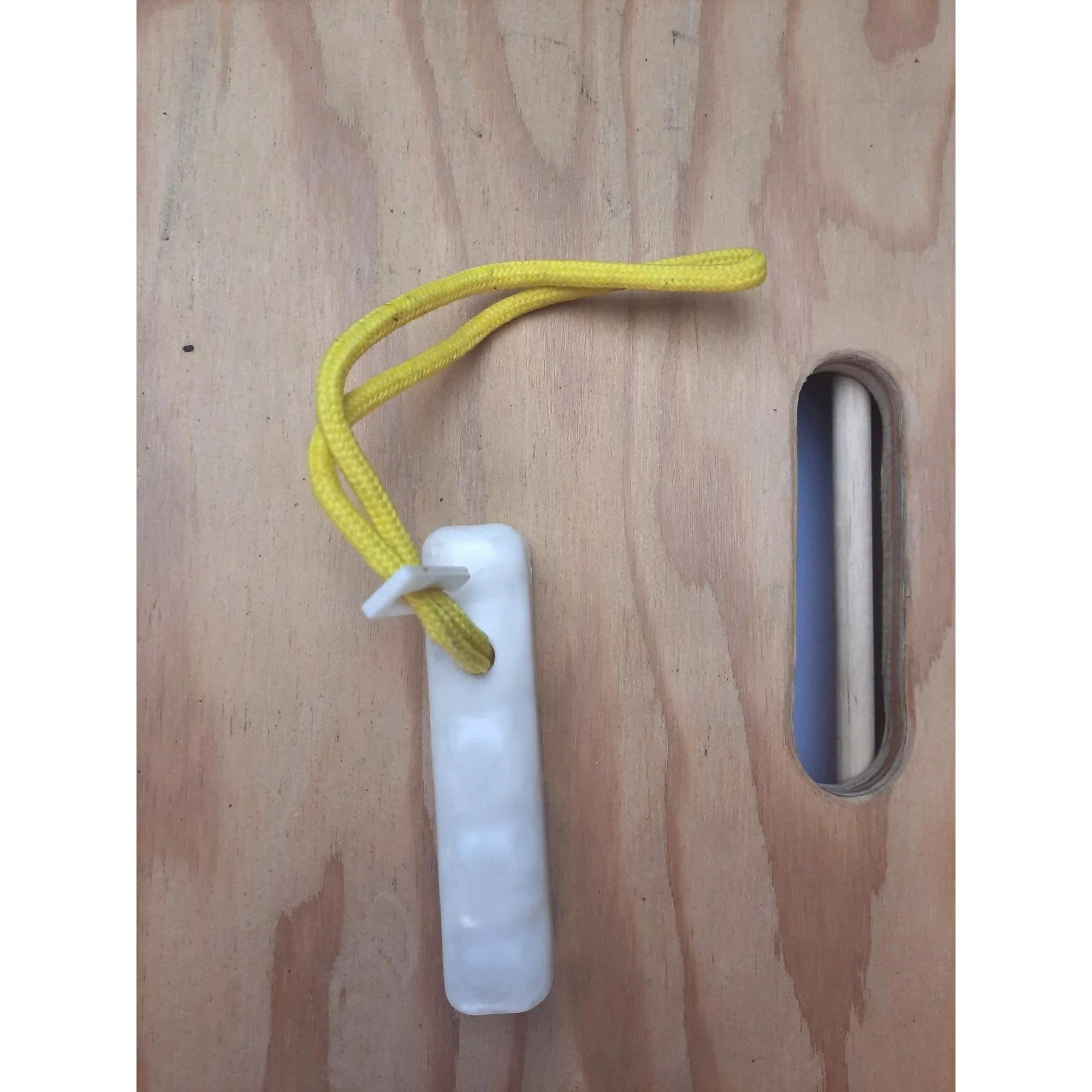 Vintage 1980s Ski Boot Carrier Sandy's Ski & Sports Marina Del Rey, CA Yellow - image 3