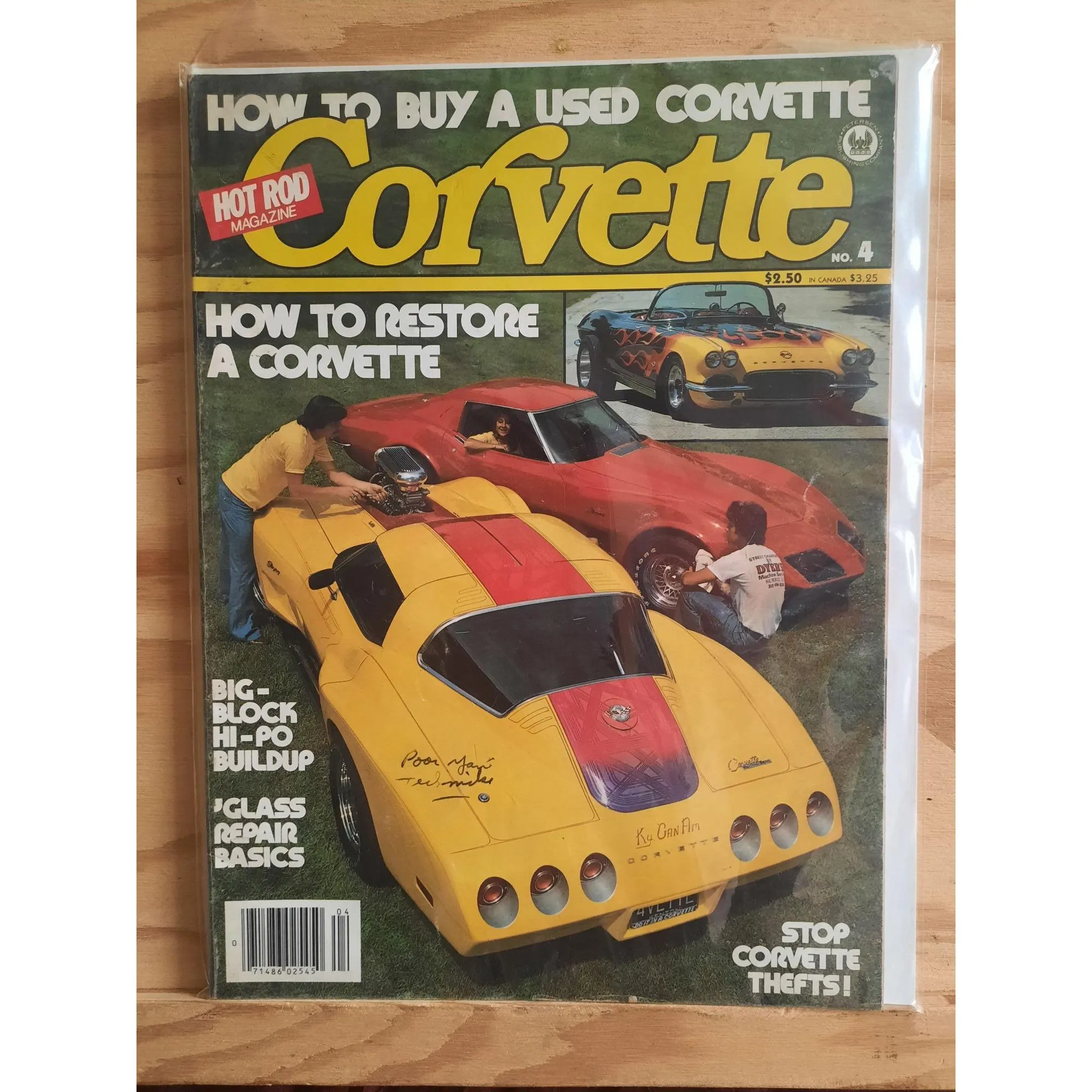 Vintage Hot Rod Magazine Corvette Book No 4  Bruno's Corvette's 2150-3 - image 5