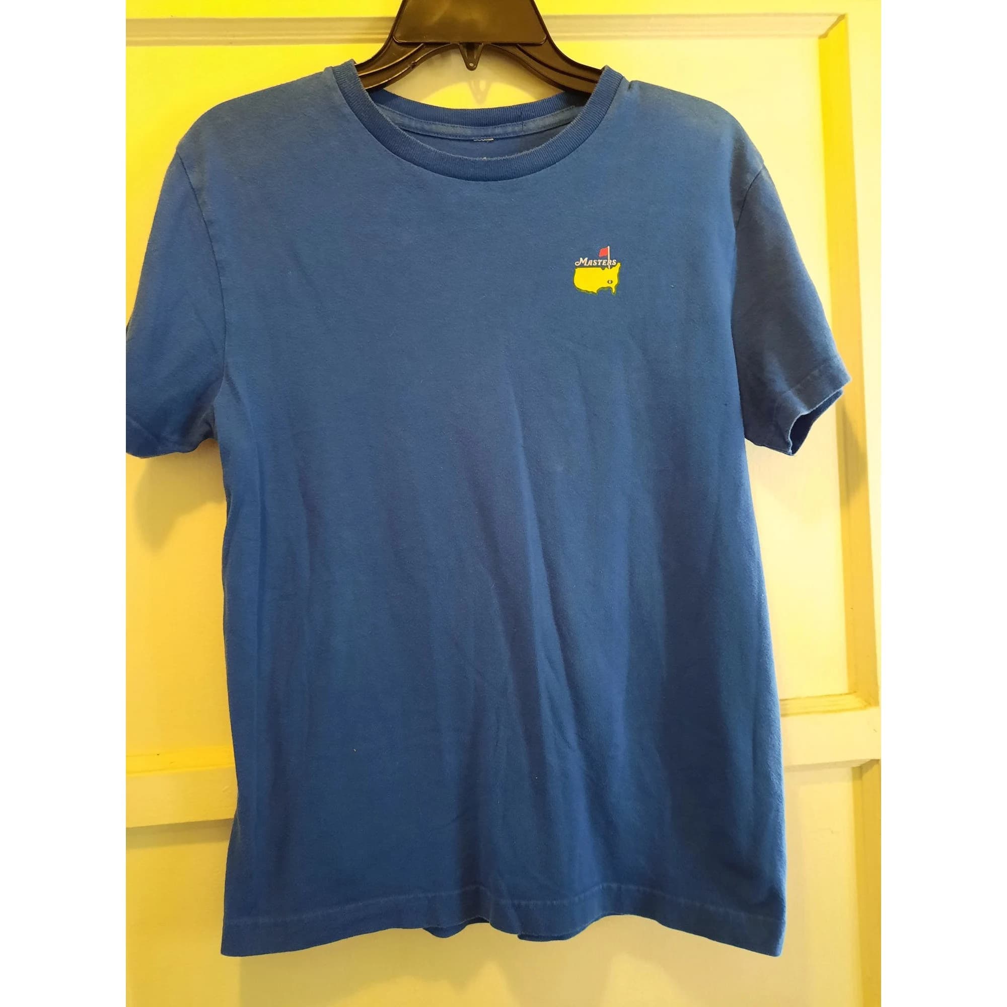Masters Tournament Unisex T-shirt Augusta International Golf Club Blue 2018 Small - image 5