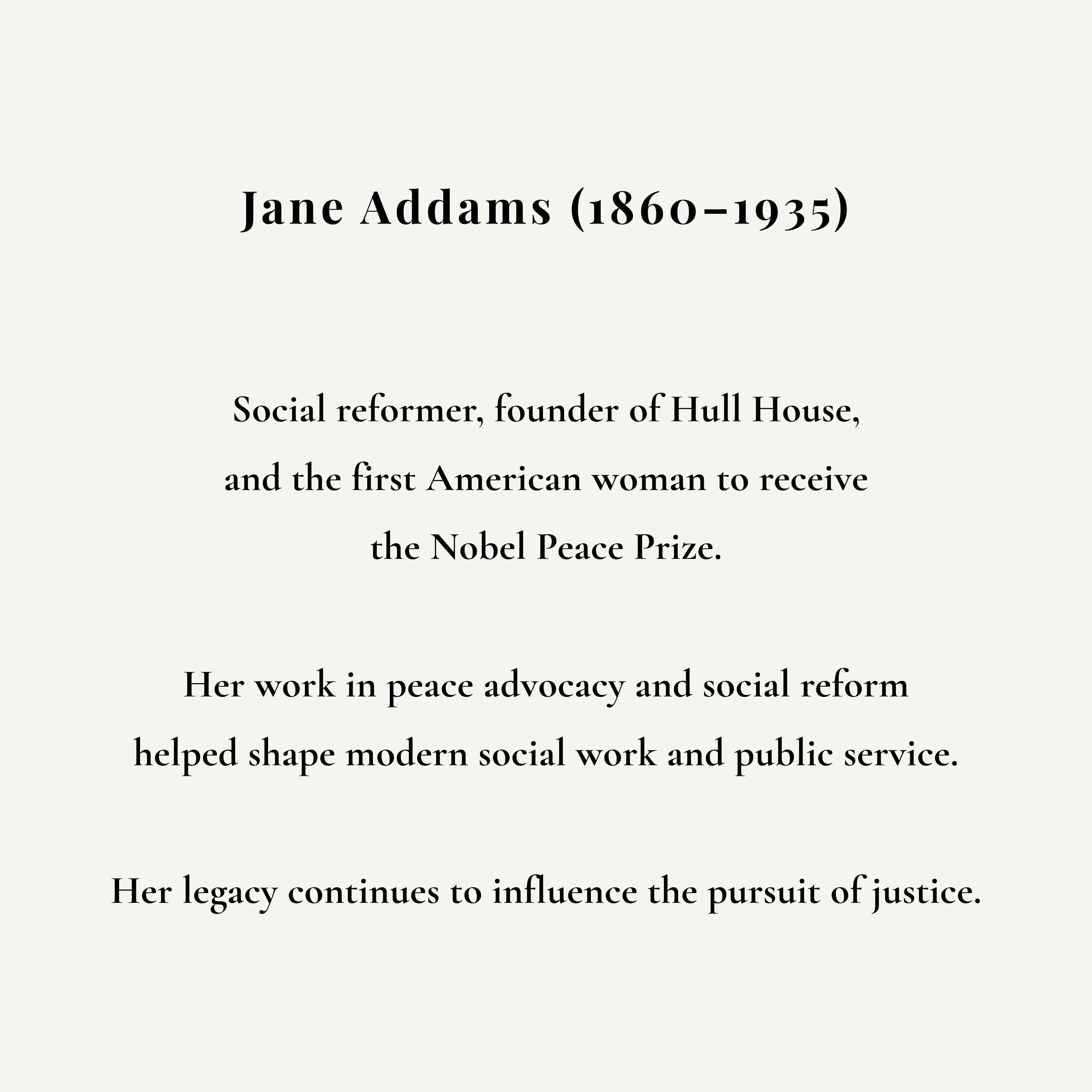 Jane Addams Quote Poster – Social Work Gift, Women's History - image 5